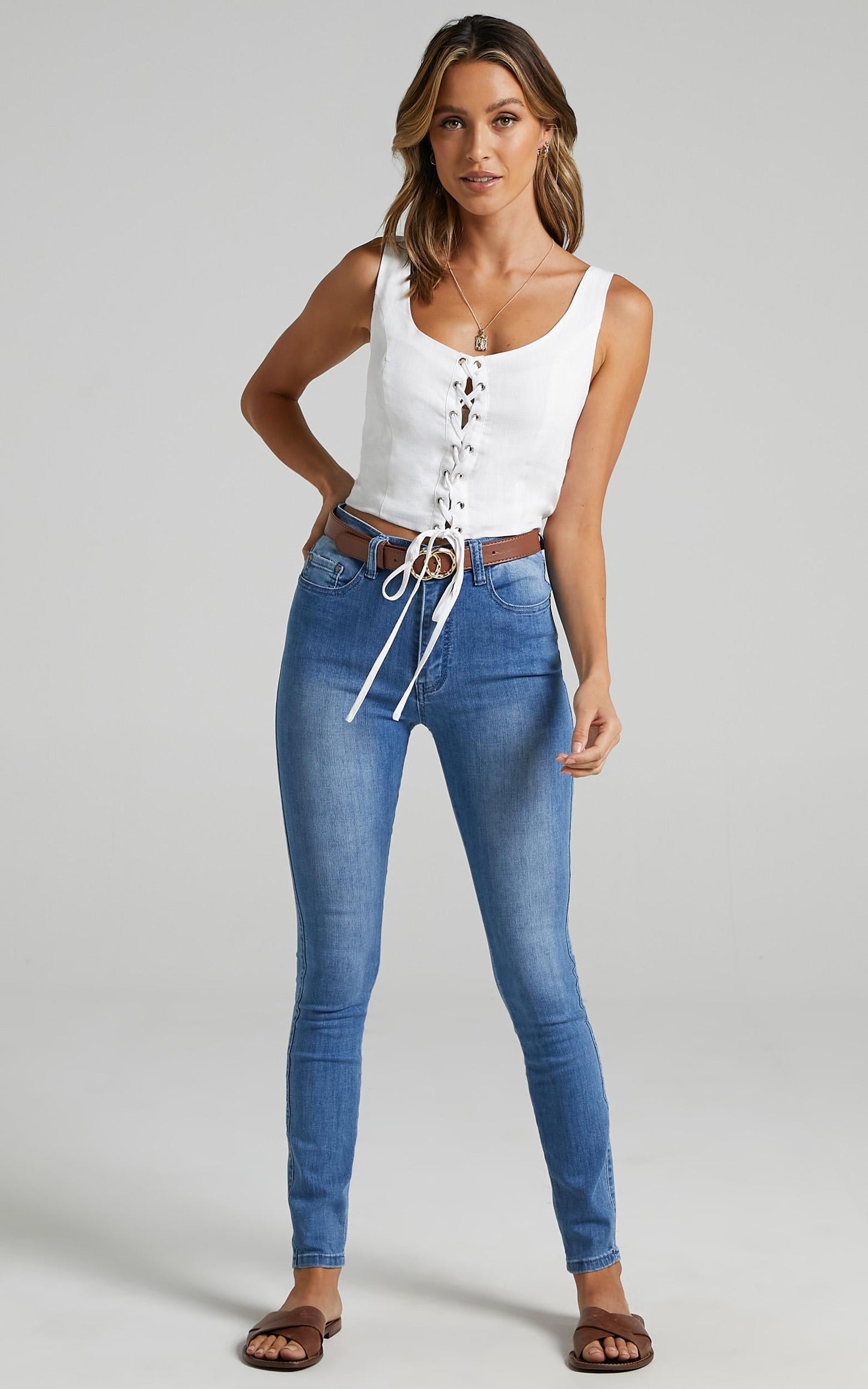 Hovis Top in White