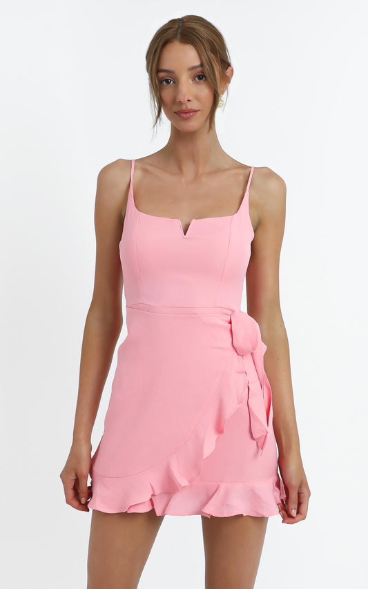Hunter Dress in Pink