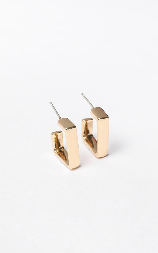 Houston Earrings in Gold