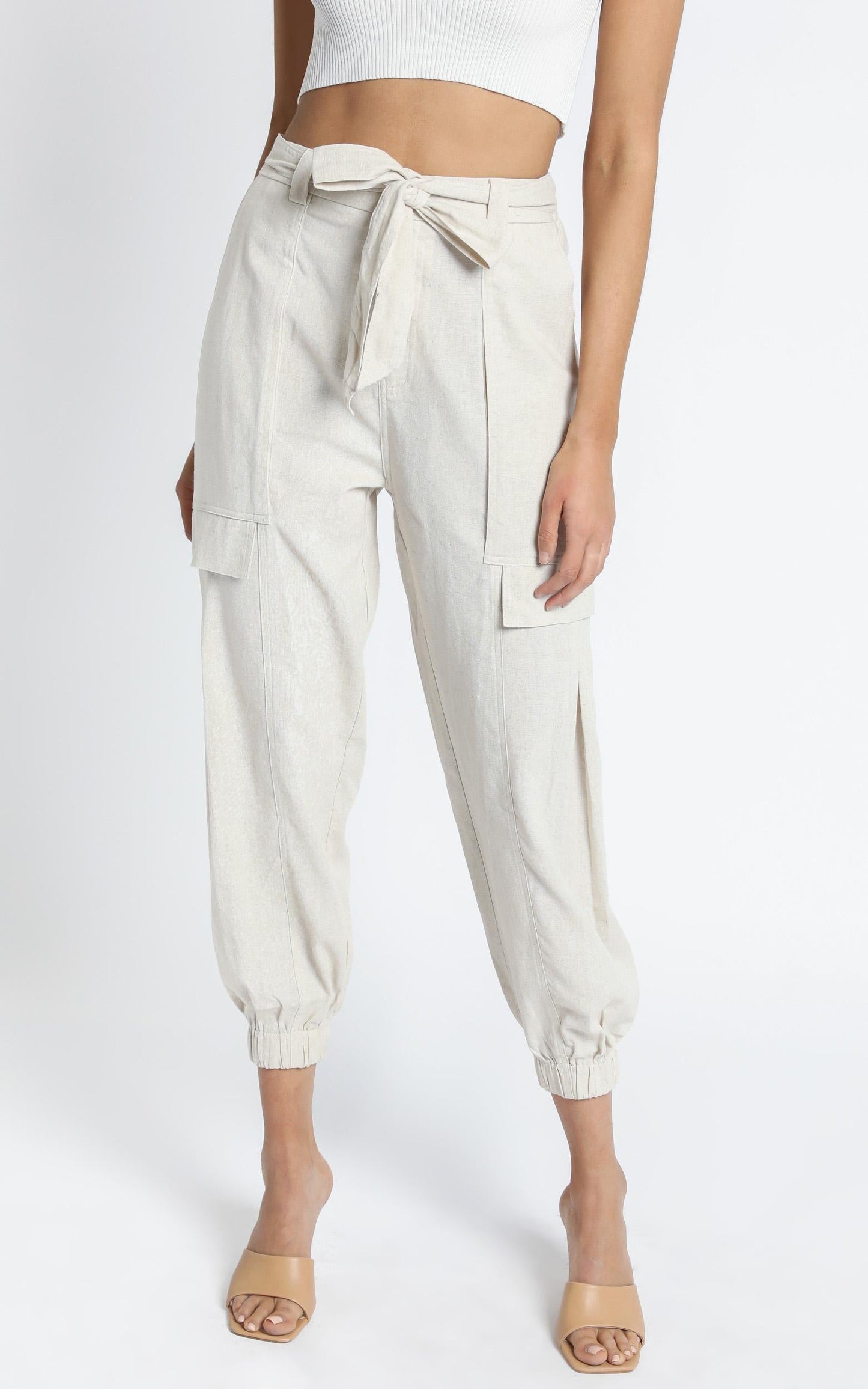 Huxton Pants in Beige