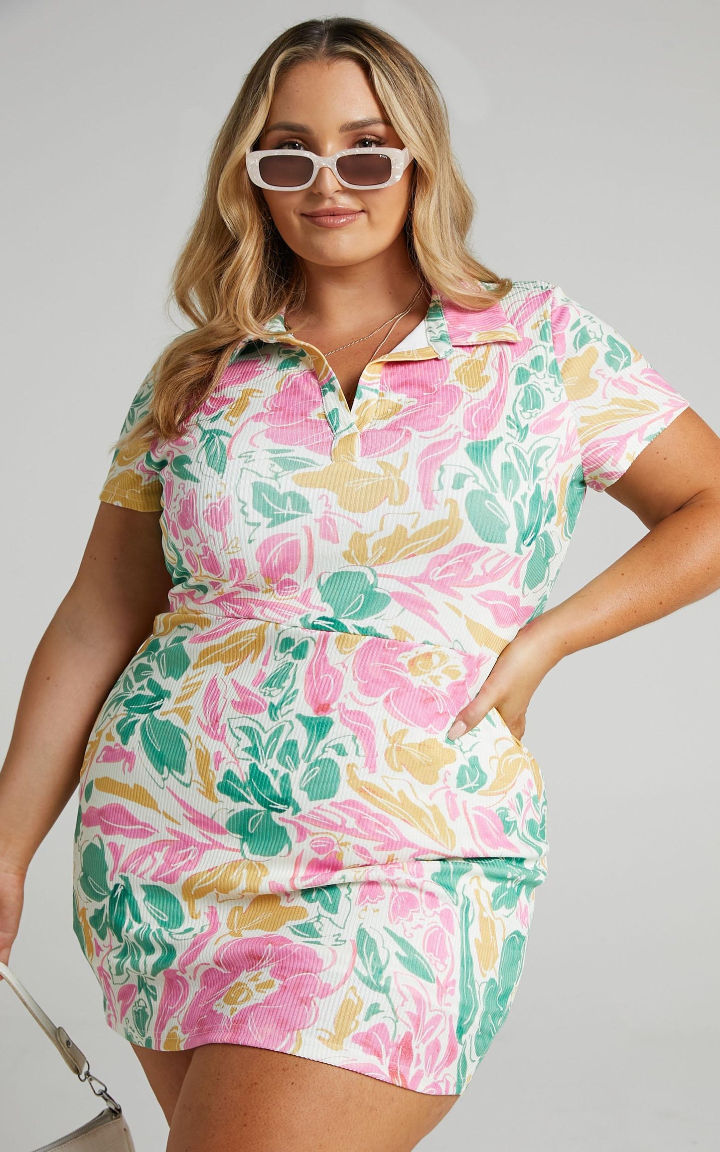 Ichika Dress in Electric Floral