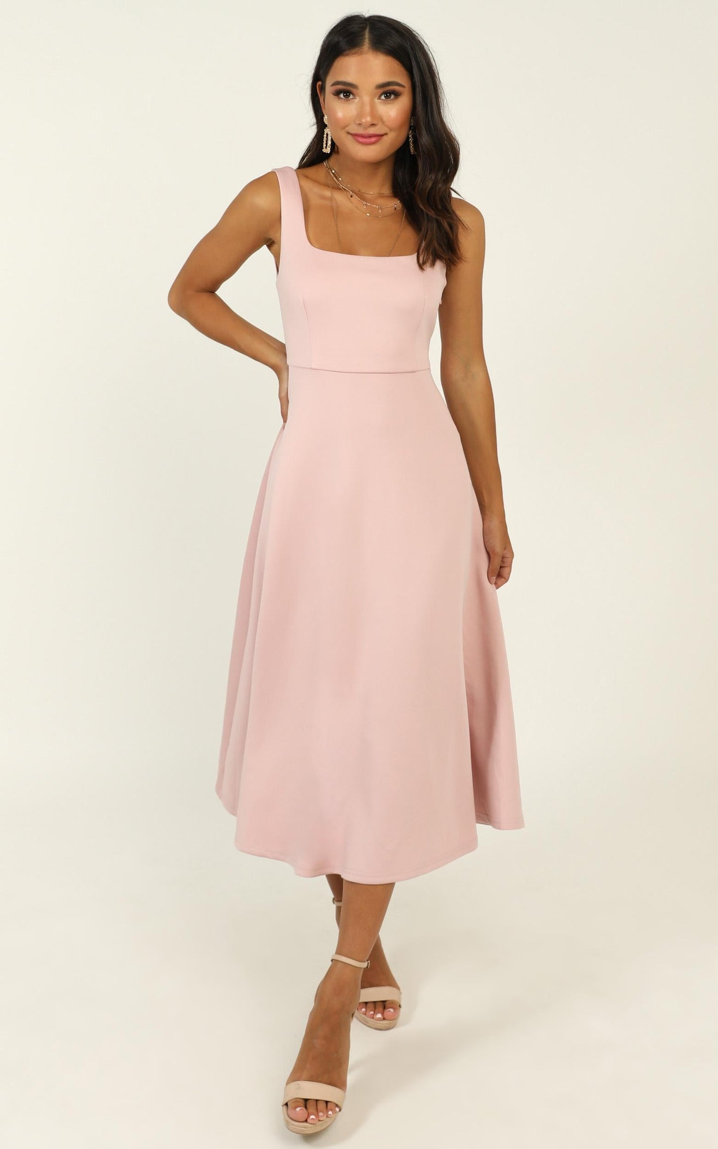 When I love Dress In Blush