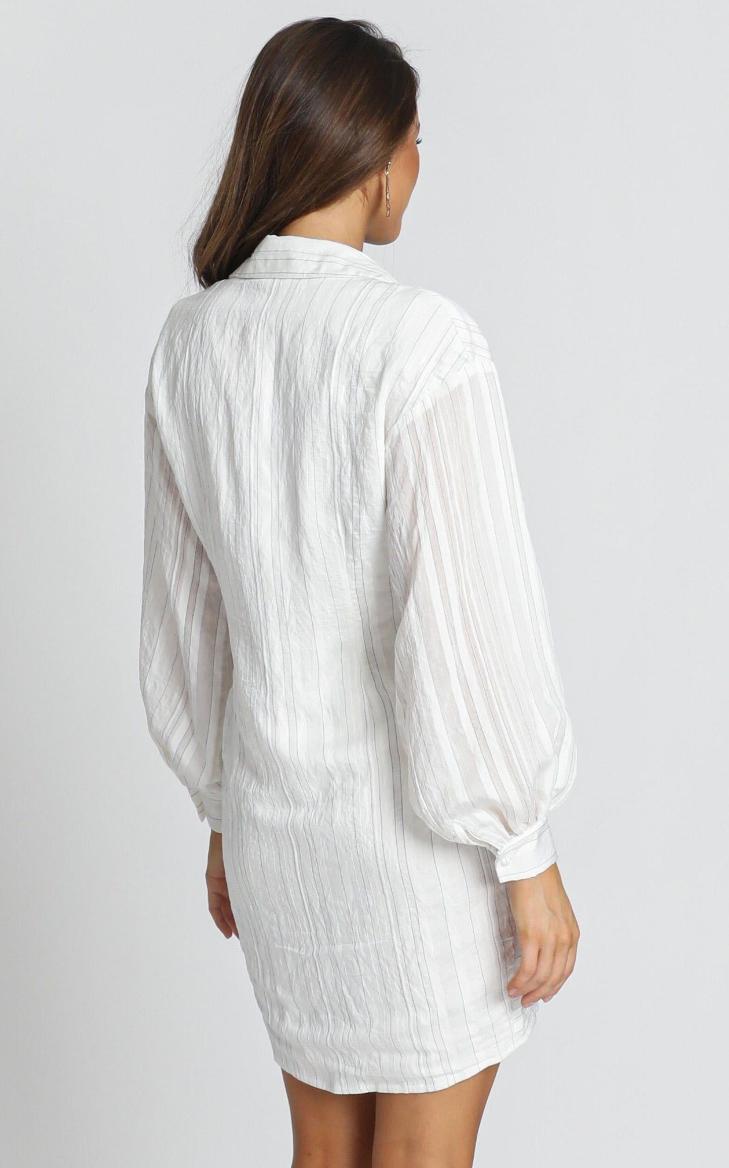Within The Team Dress In White