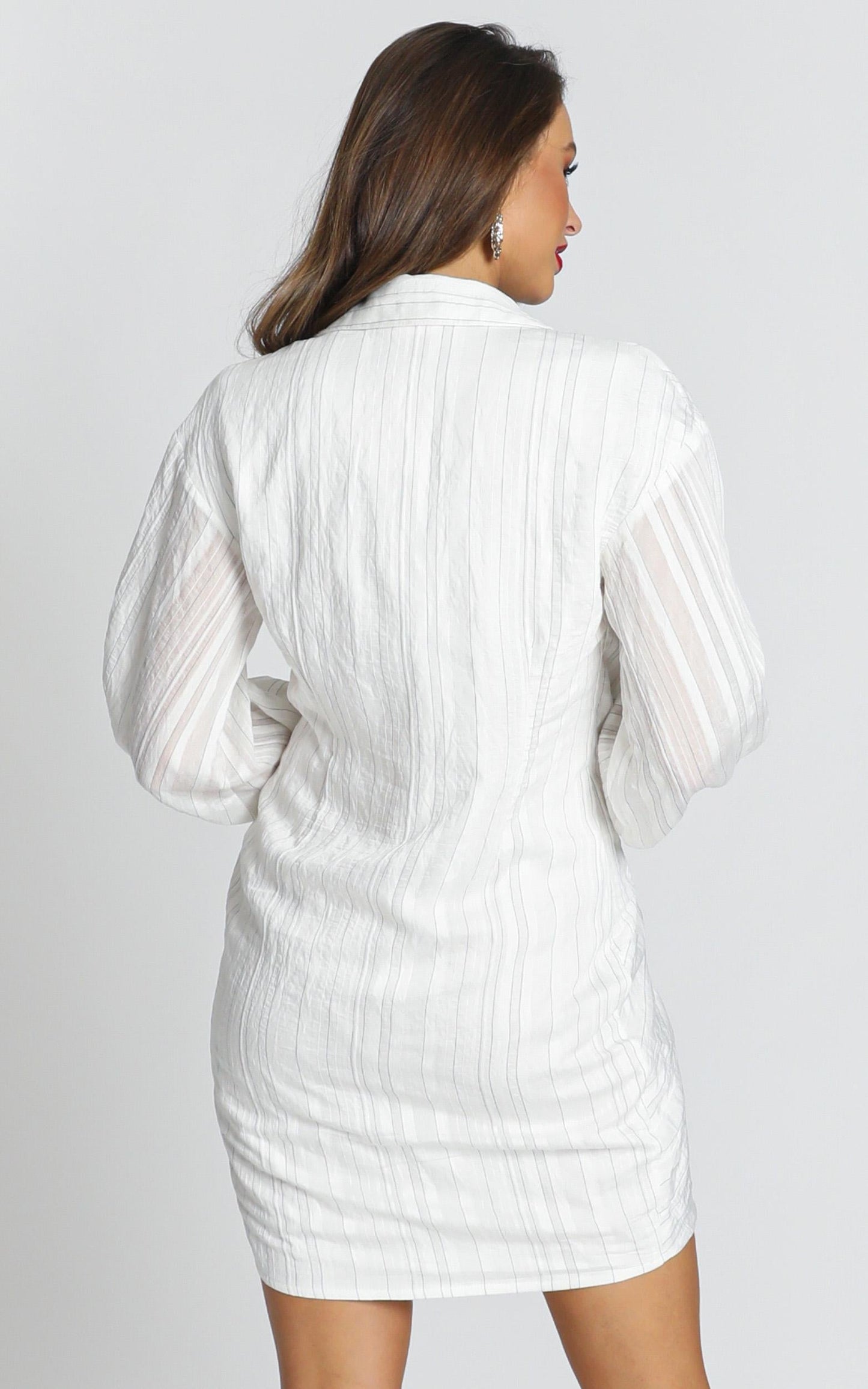 Within The Team Dress In White
