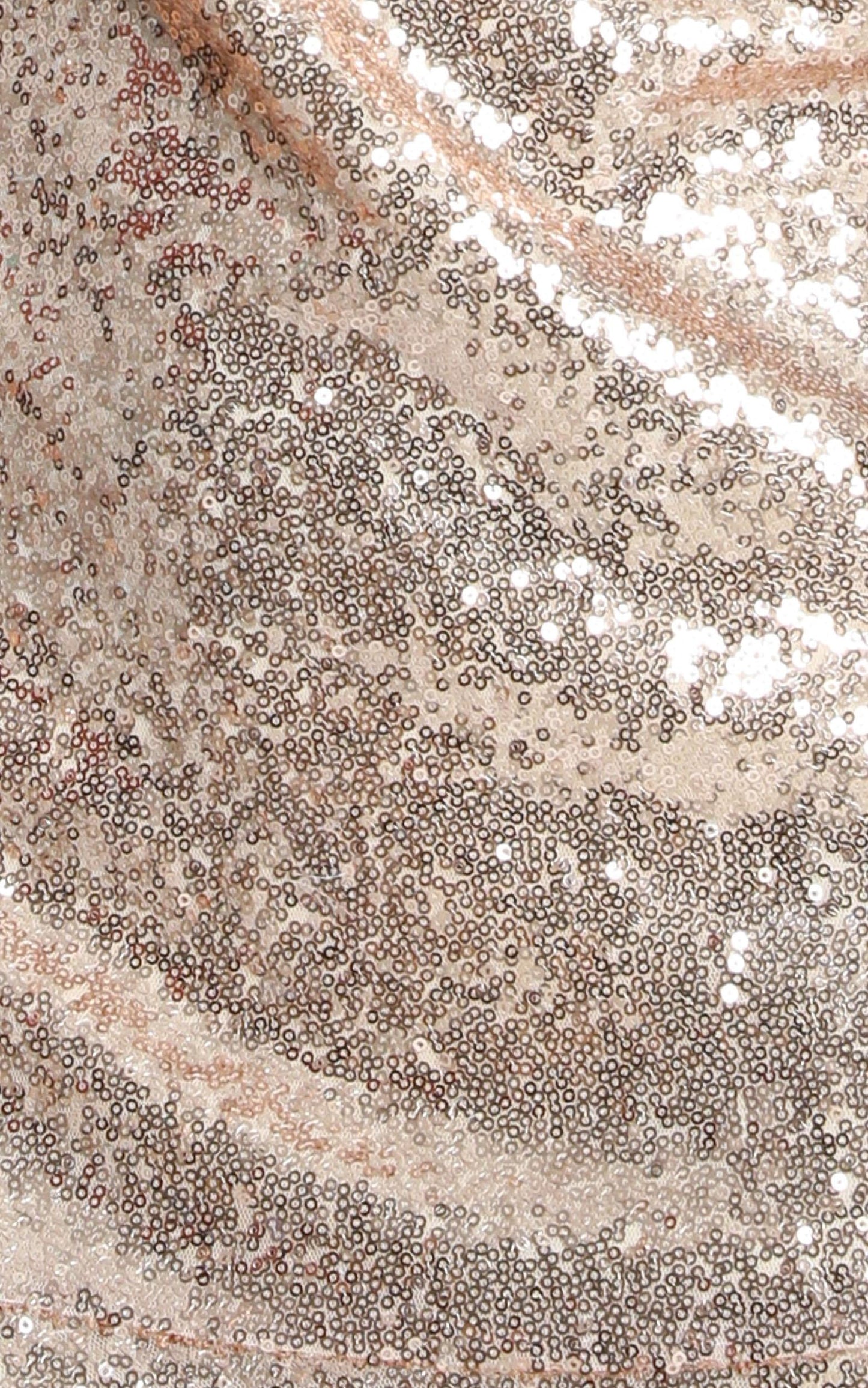 See The Way Slip Dress In Gold Sequin