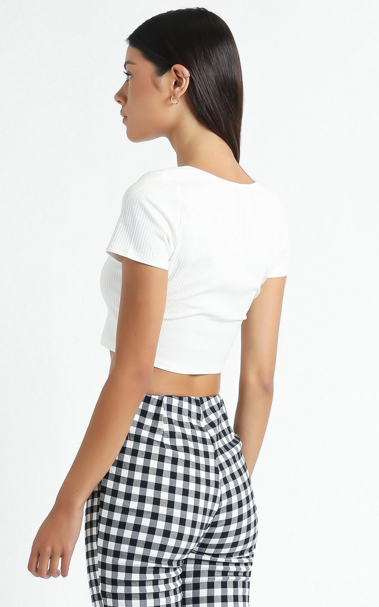 Indecisive Top in White