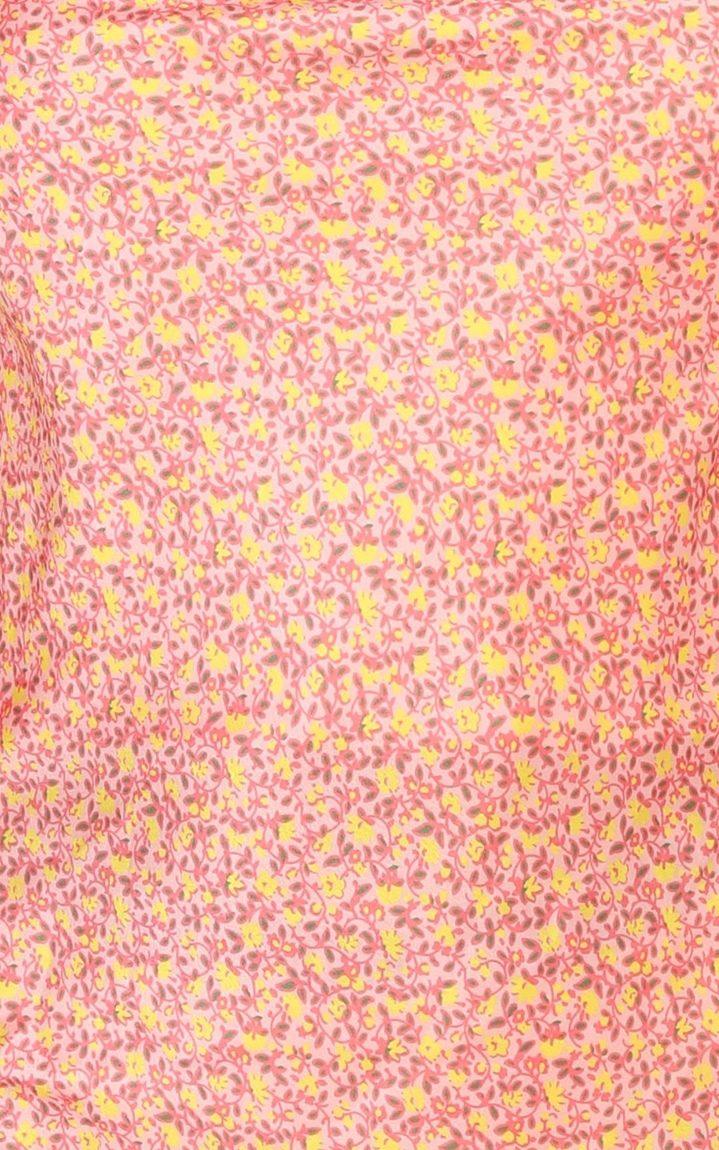 India Dress In Pink Micro Floral