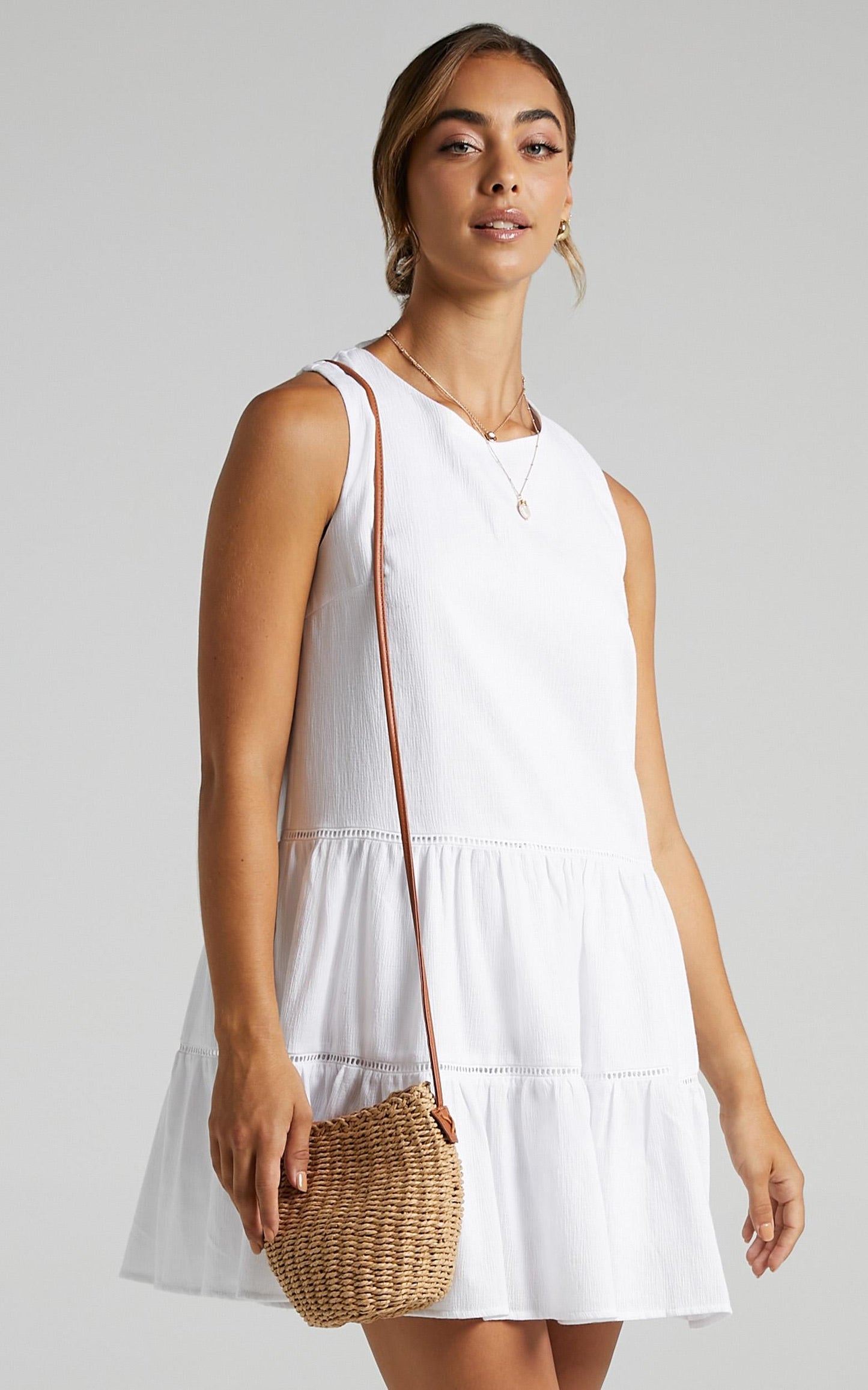 Inferi Dress in White