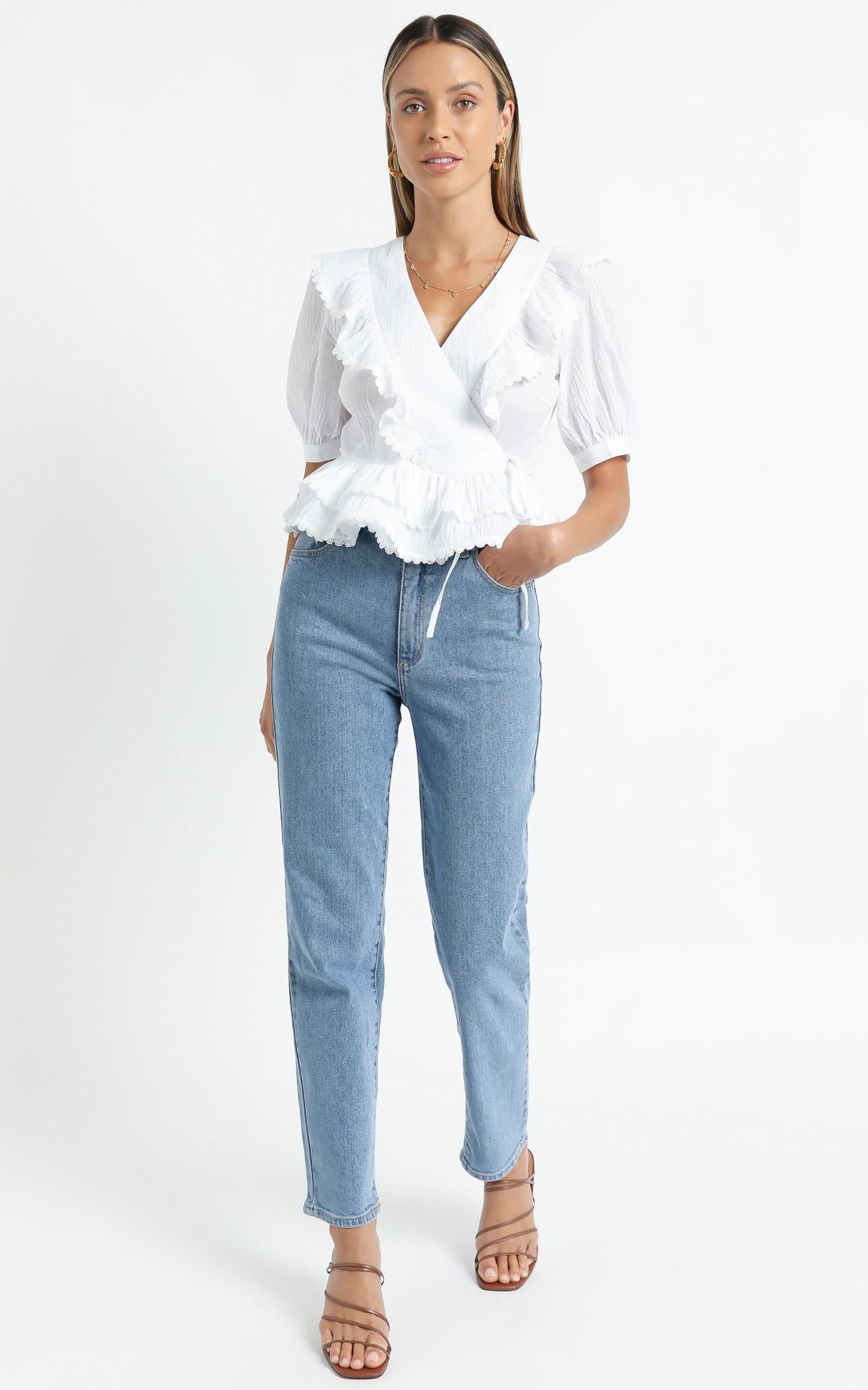 Inge Top in White