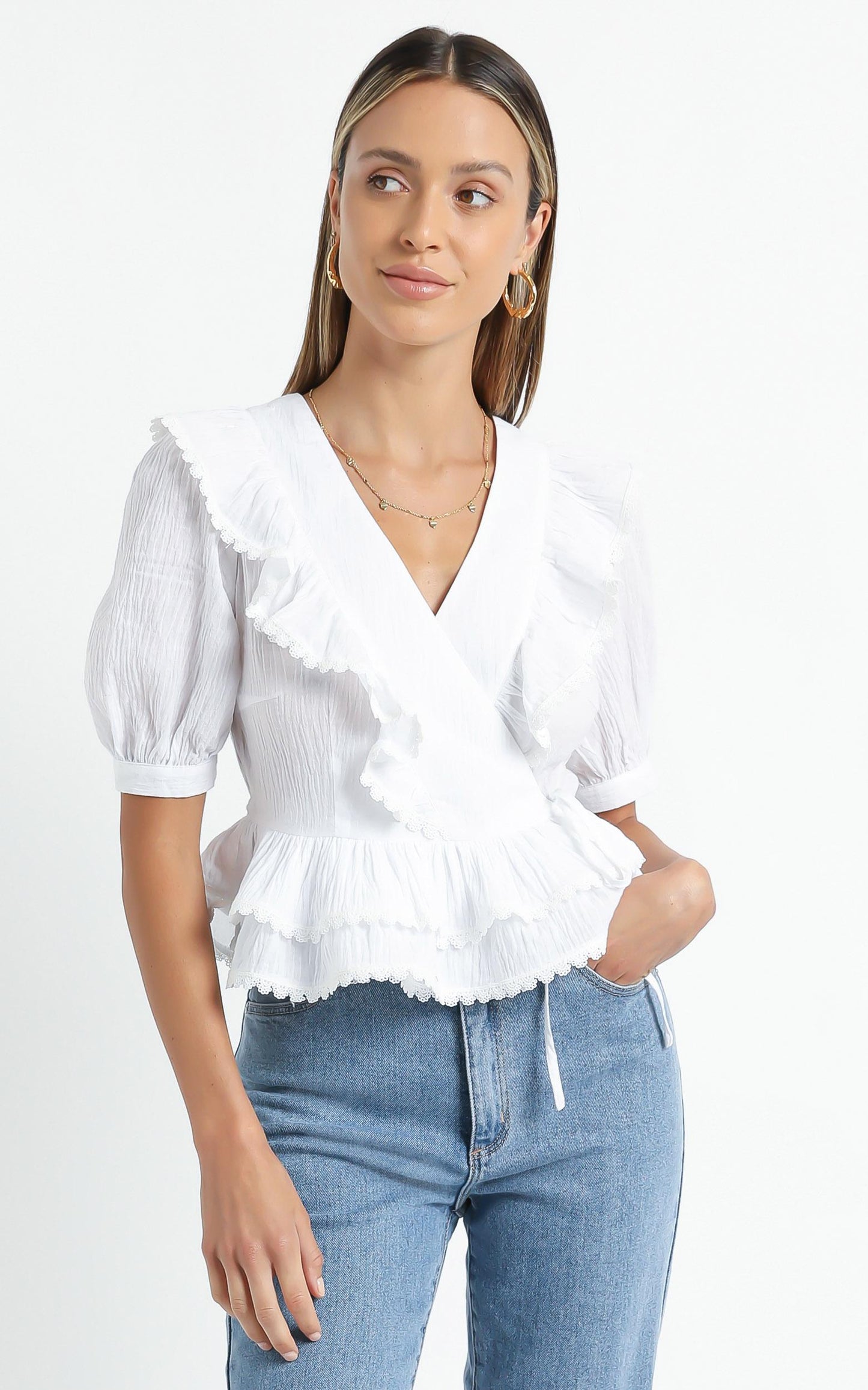 Inge Top in White