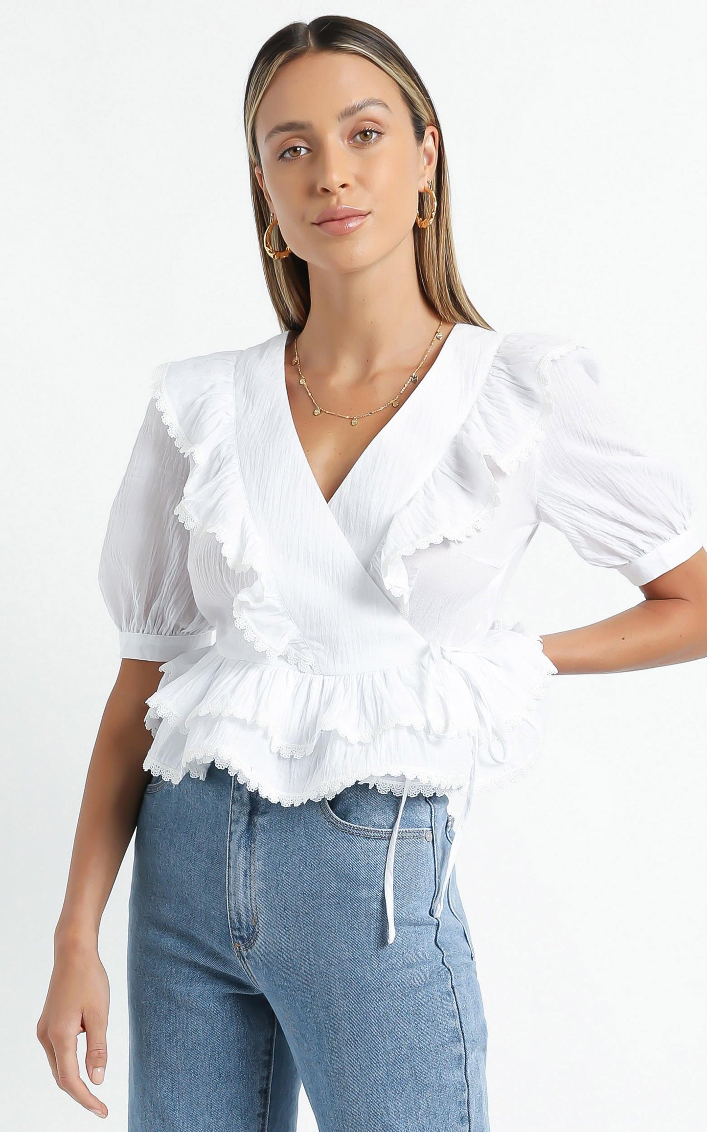 Inge Top in White