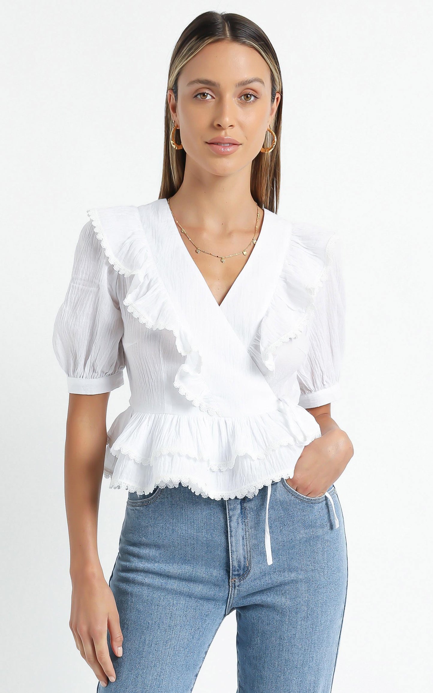 Inge Top in White