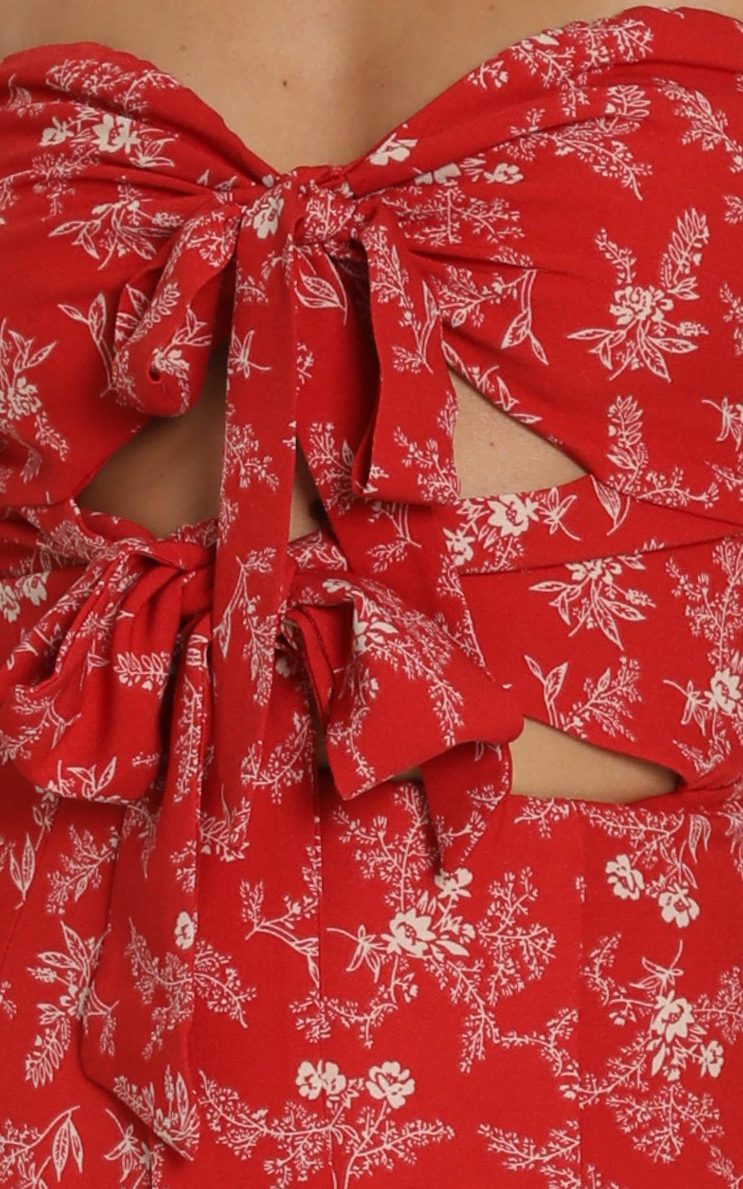 Inner Stylist Dress In Red Floral