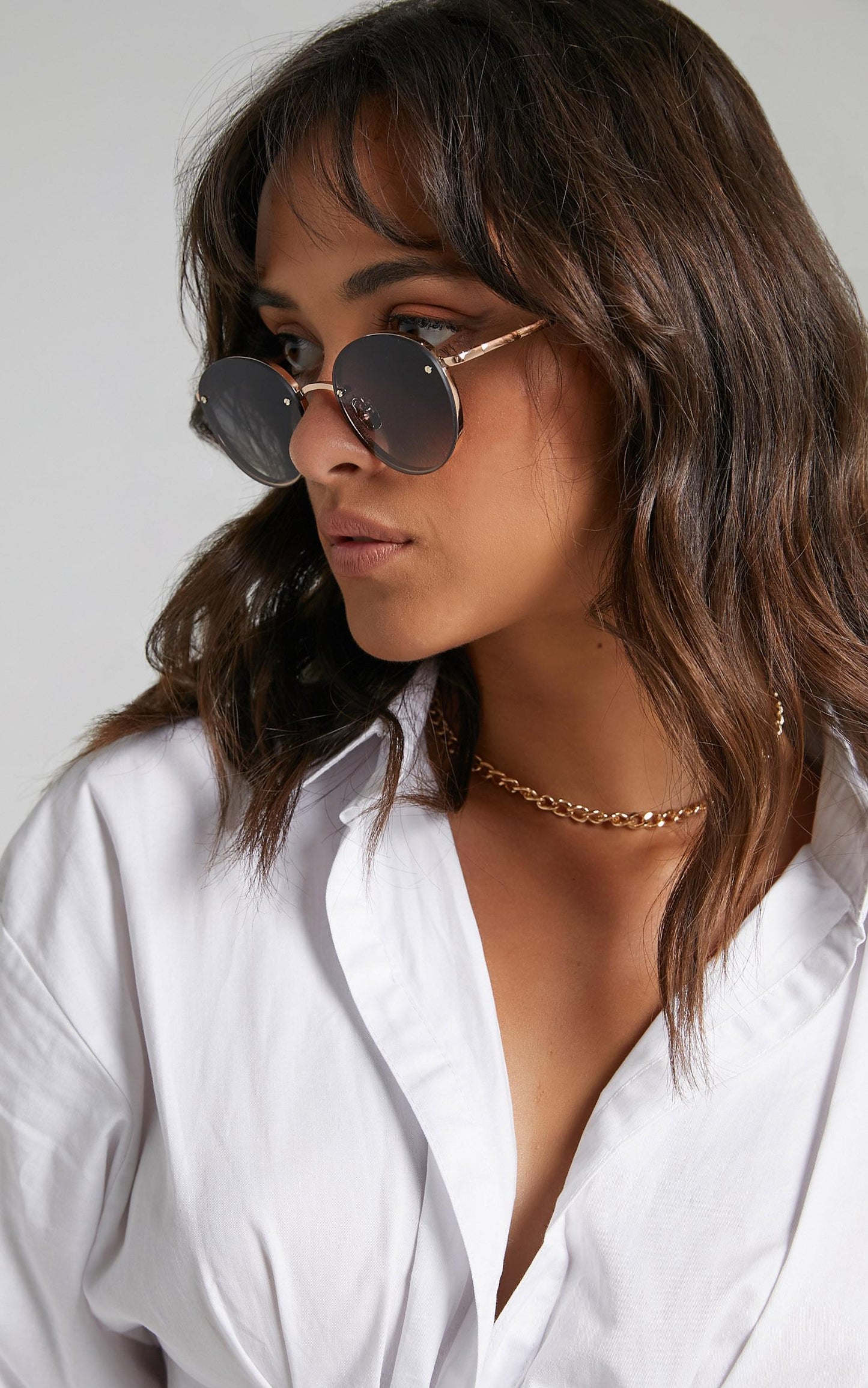 Reality Eyewear - Instant Karma Sunglasses in Gold
