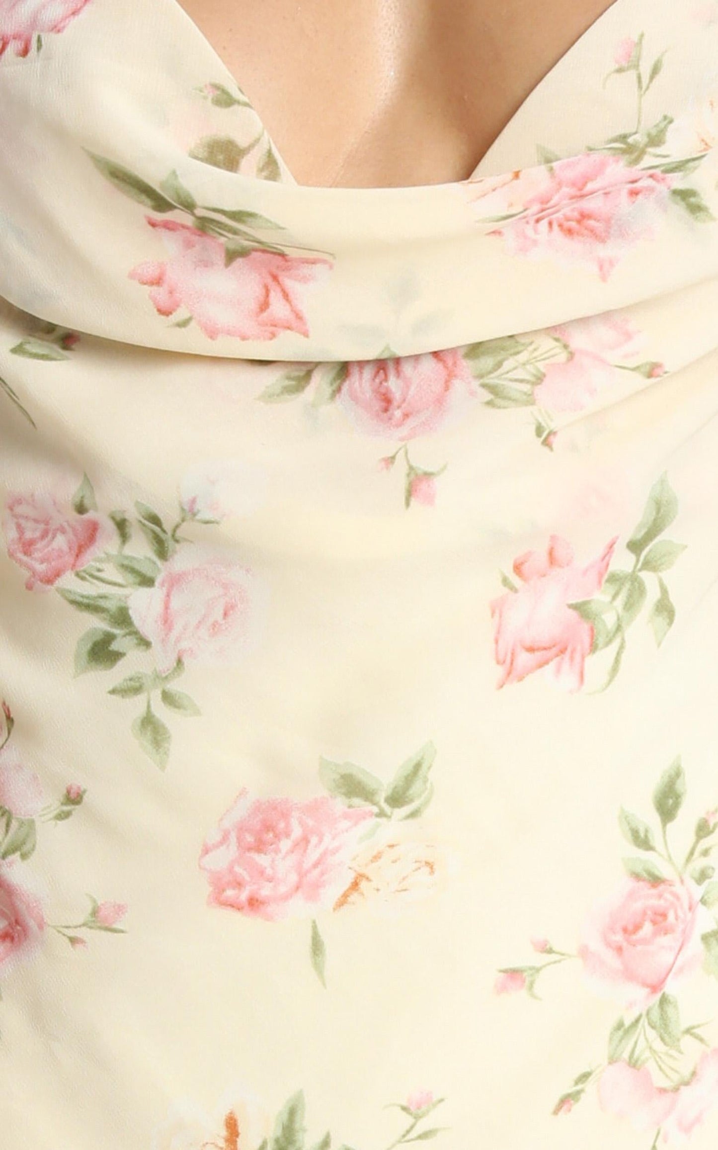 In The Era Dress in Yellow Floral