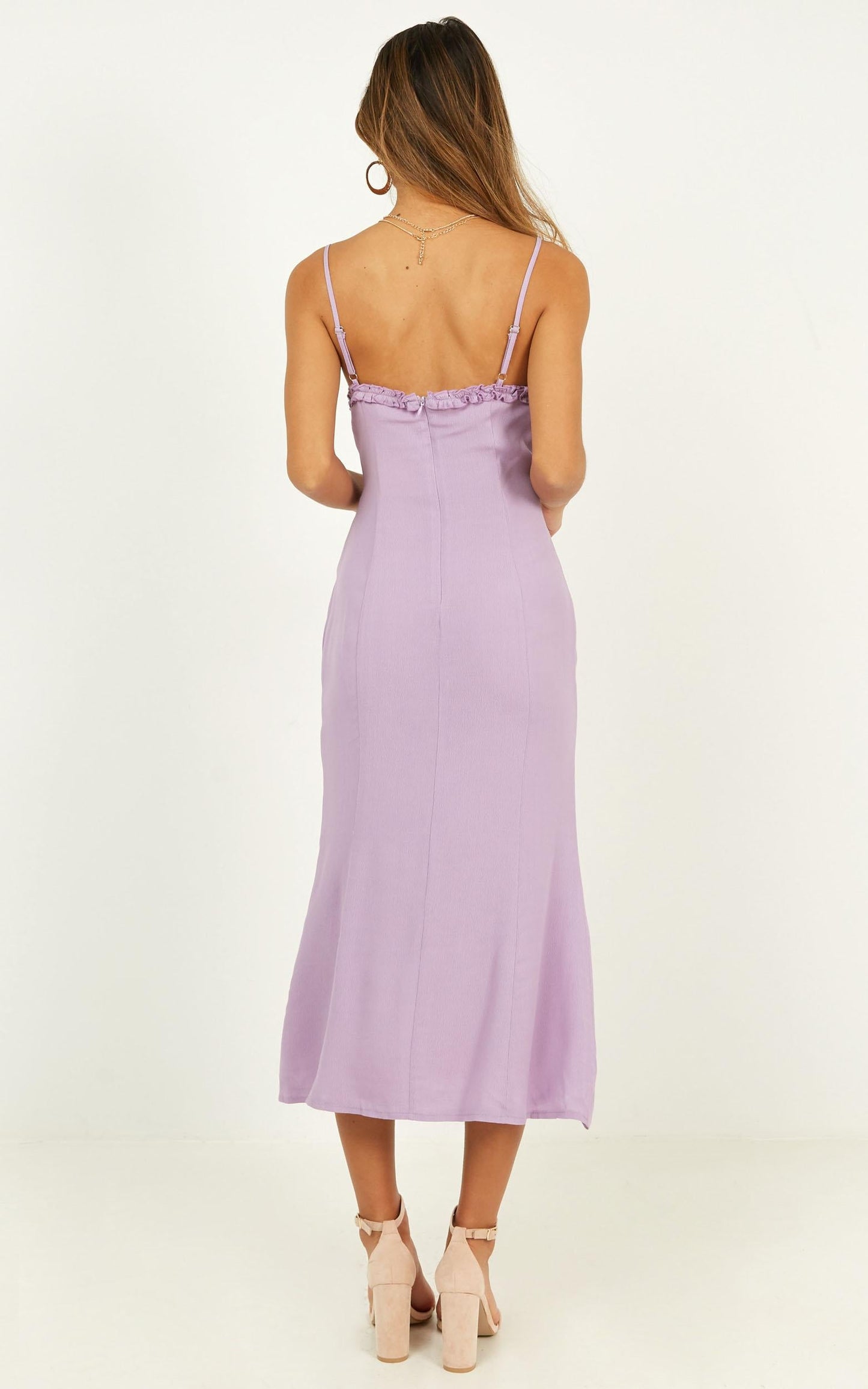 Intrinsic Girl Dress In Lilac