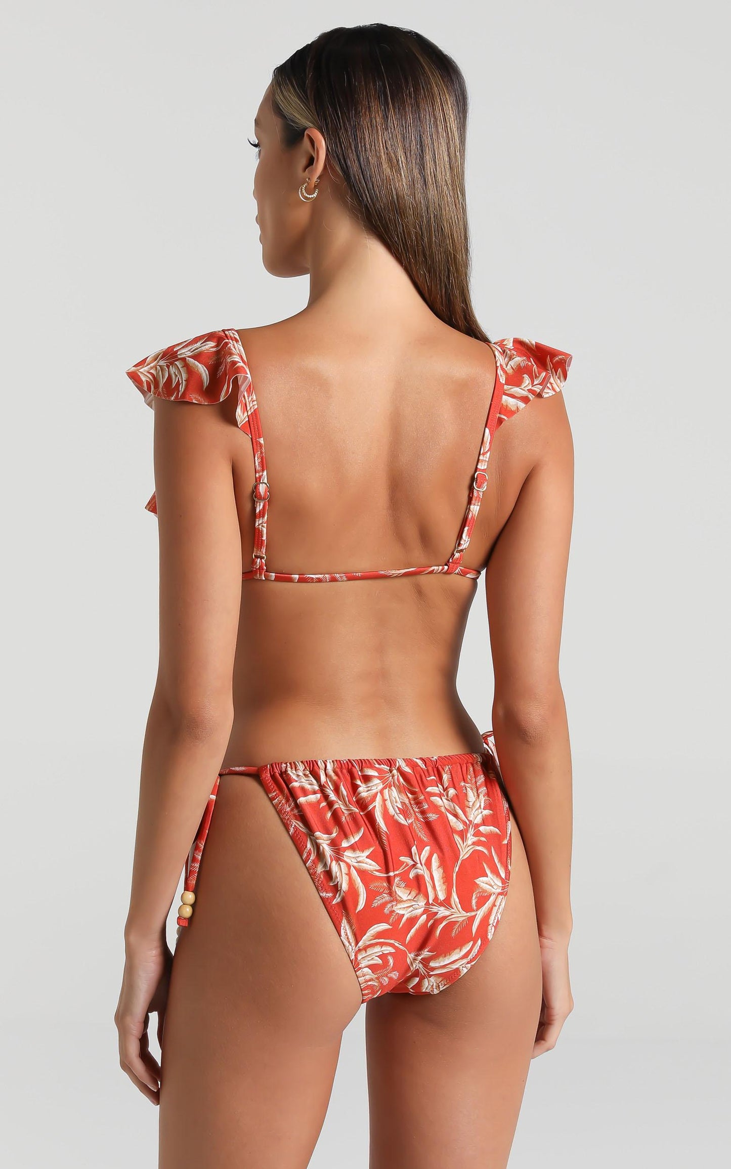 Minkpink Swim - Las Palmas Frill Triangle in Las Palmas