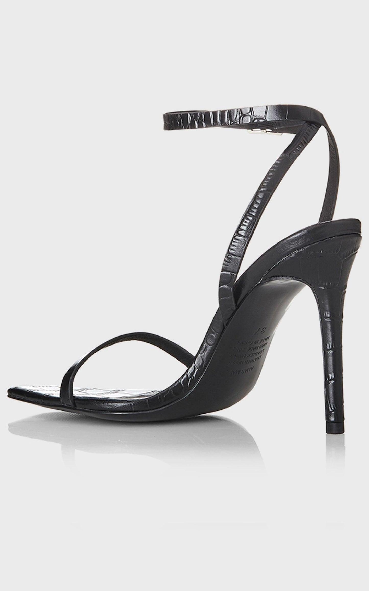 Alias Mae - Isaac Heels in Black Croc