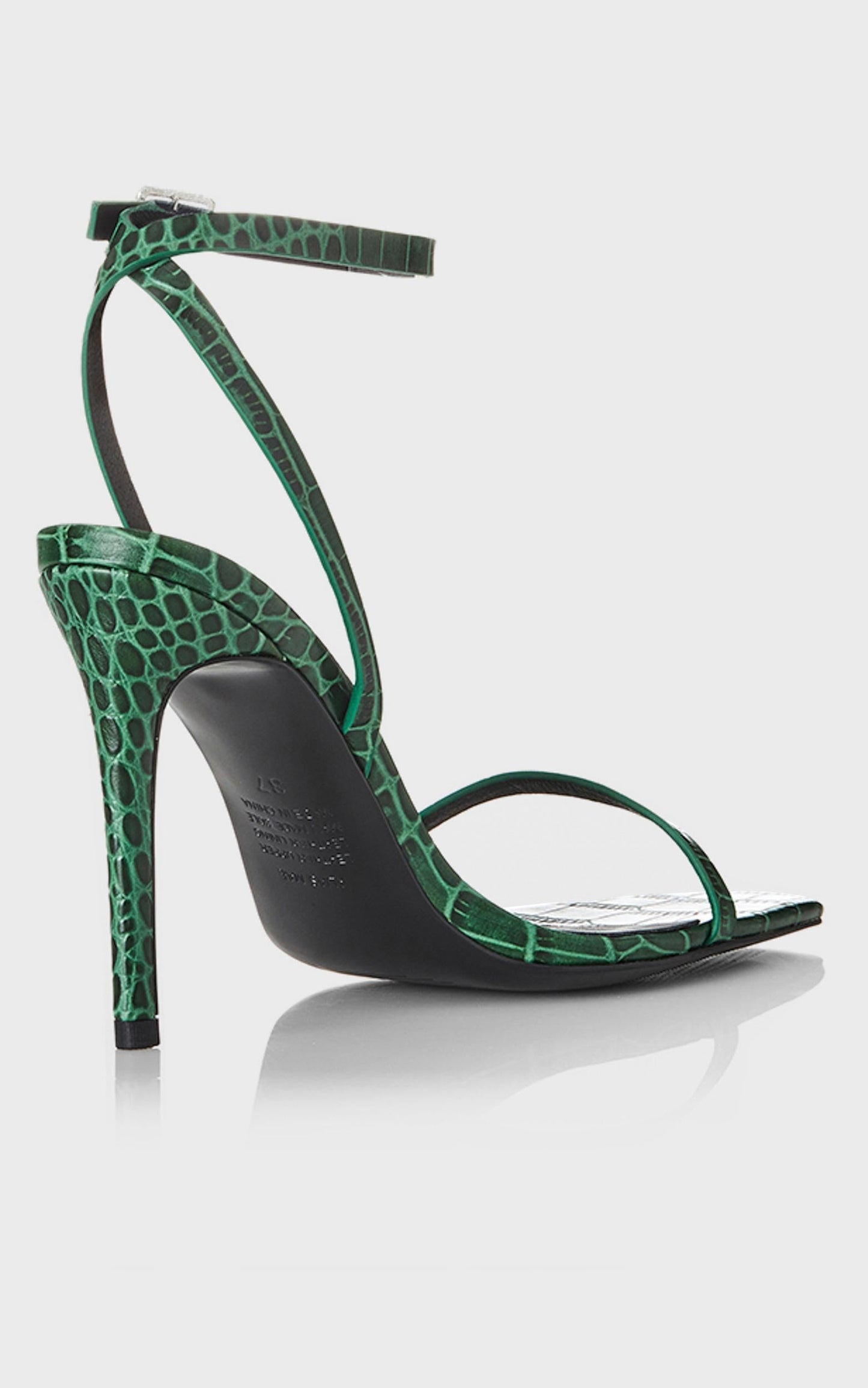 Alias Mae - Isaac Heels in Green Croc