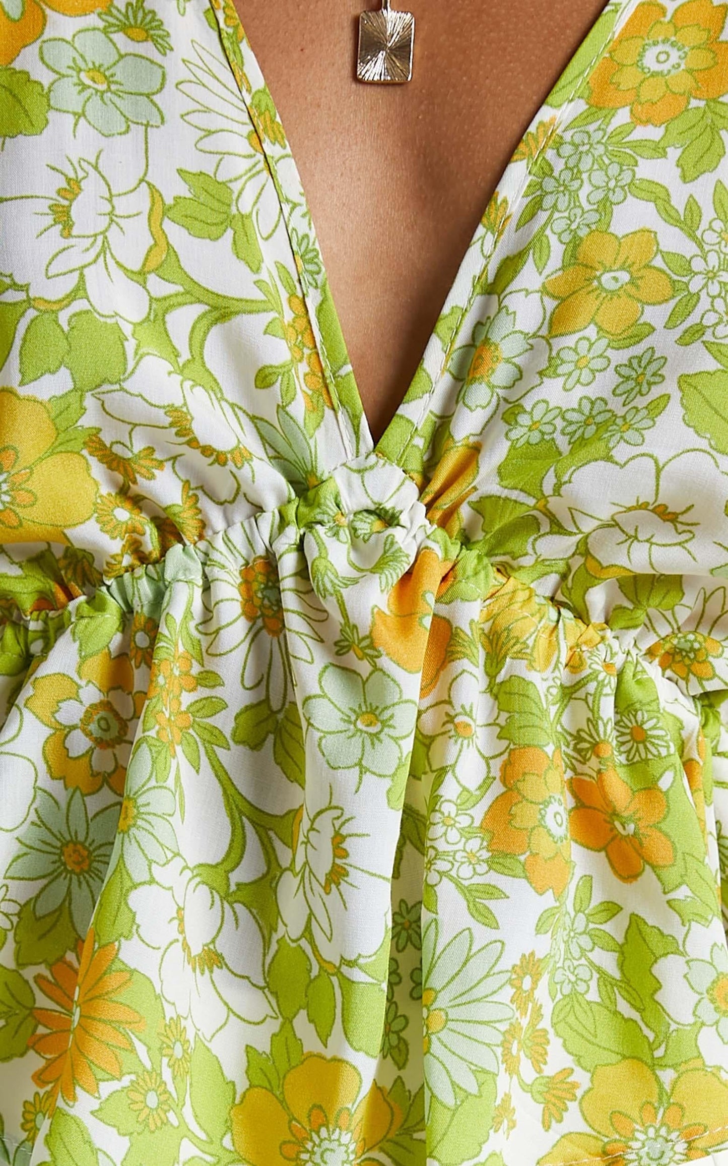 Isidore Top in Harmony Floral Rayon