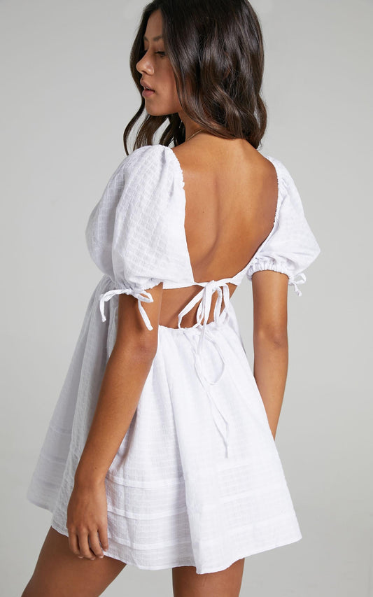 Isola Dress in White