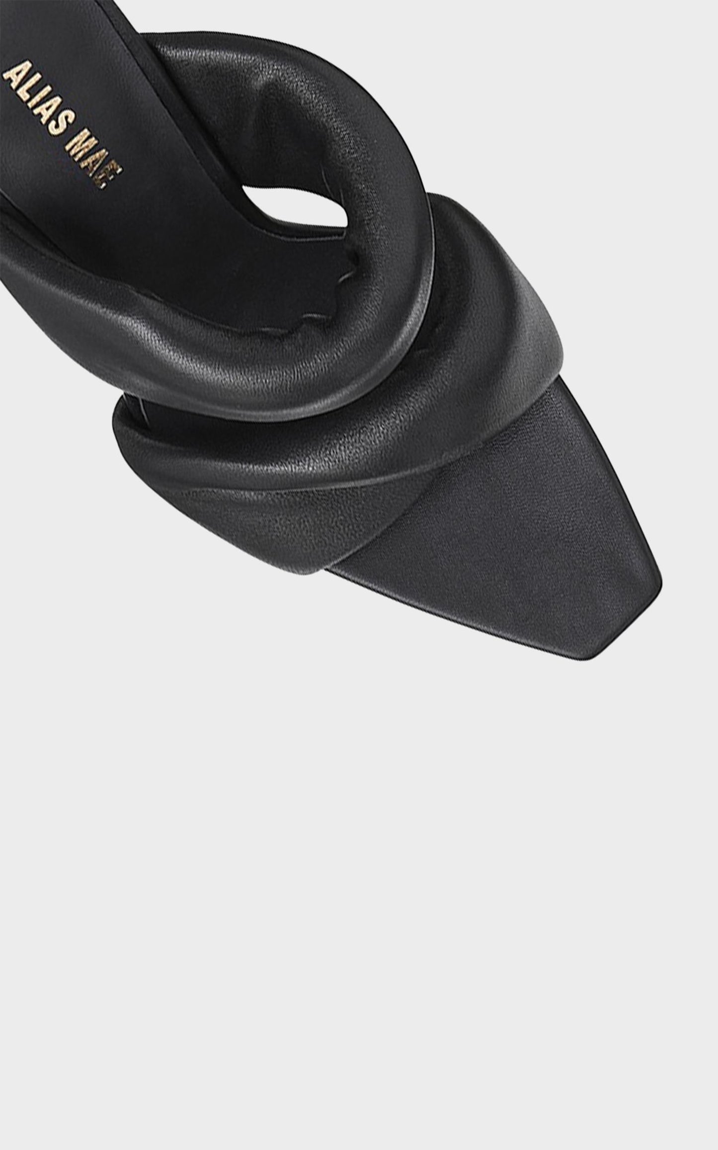 Alias Mae - Issy Heel in Black Kid Leather