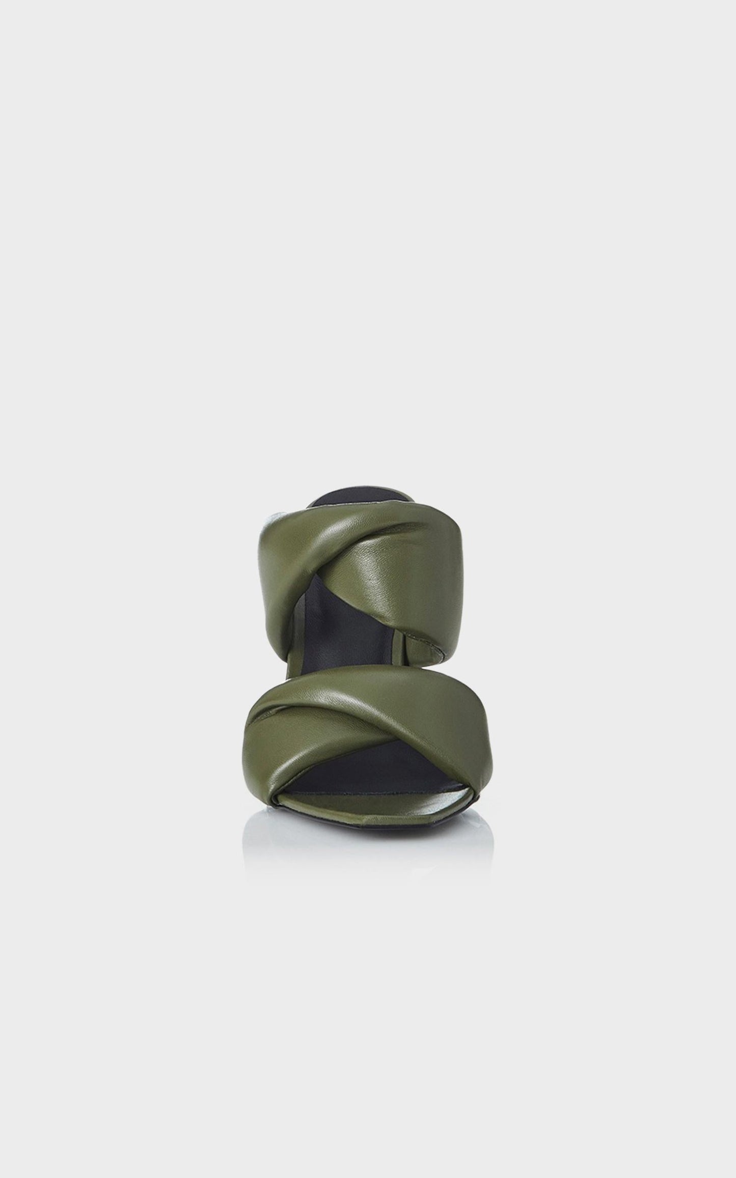Alias Mae - Issy Heel in Olive Kid Leather