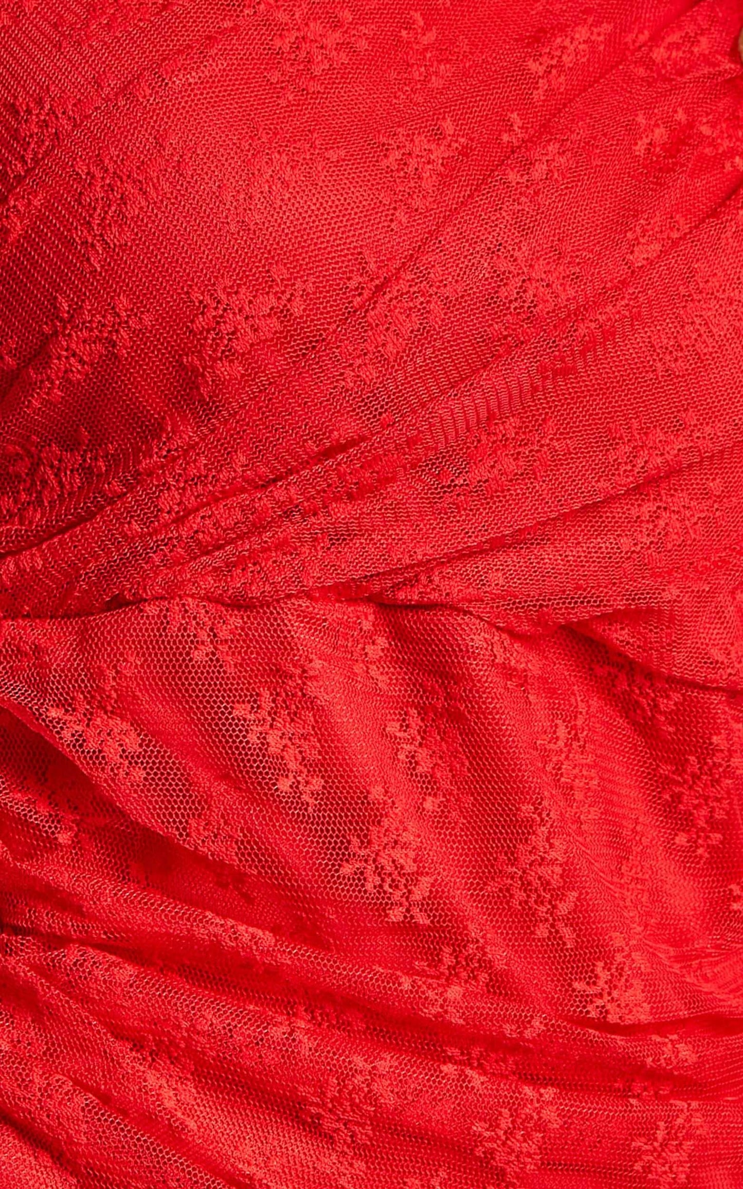 Its A Game Dress in Red Lace