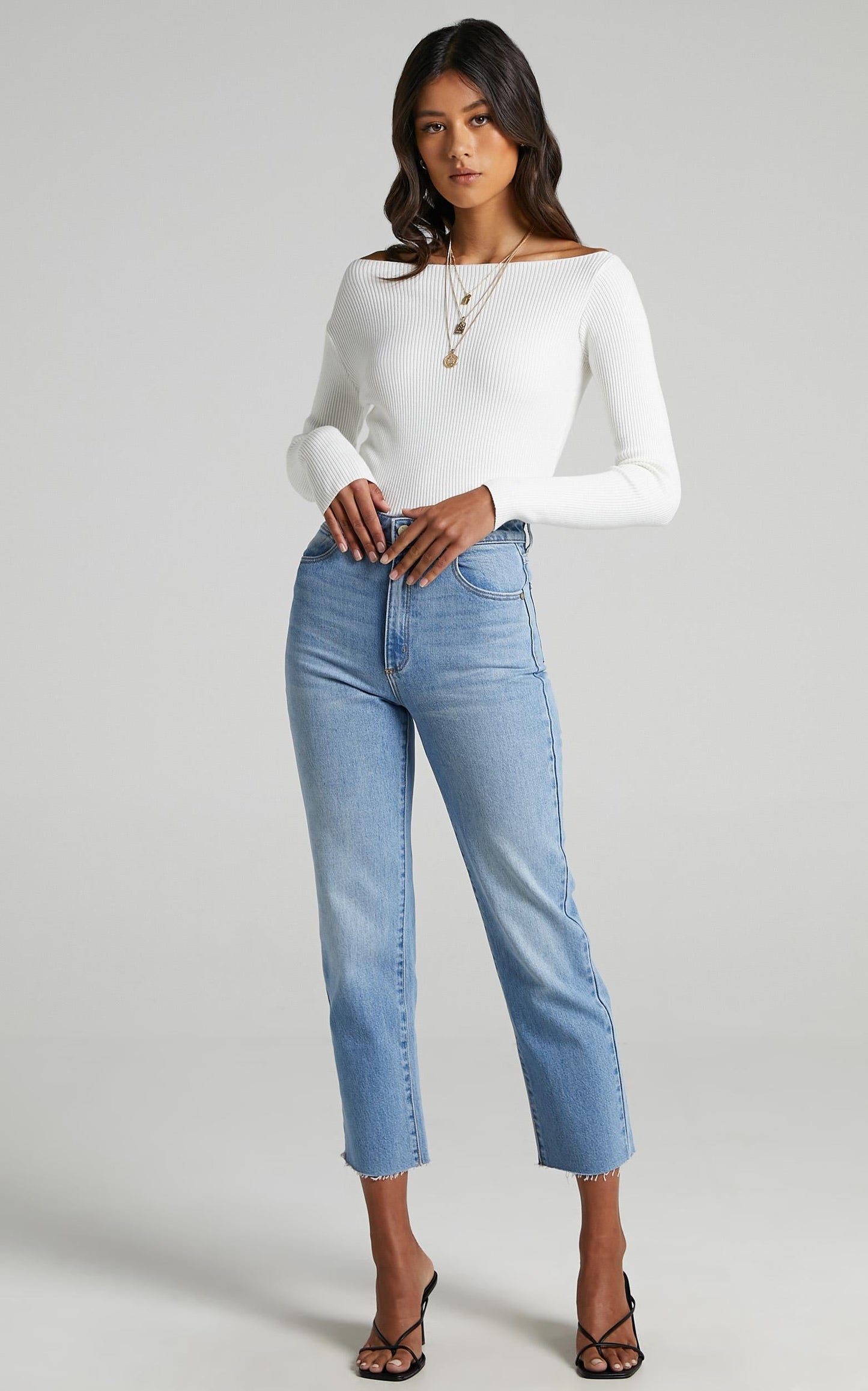 Mustering Confidence Knit Top in Ivory
