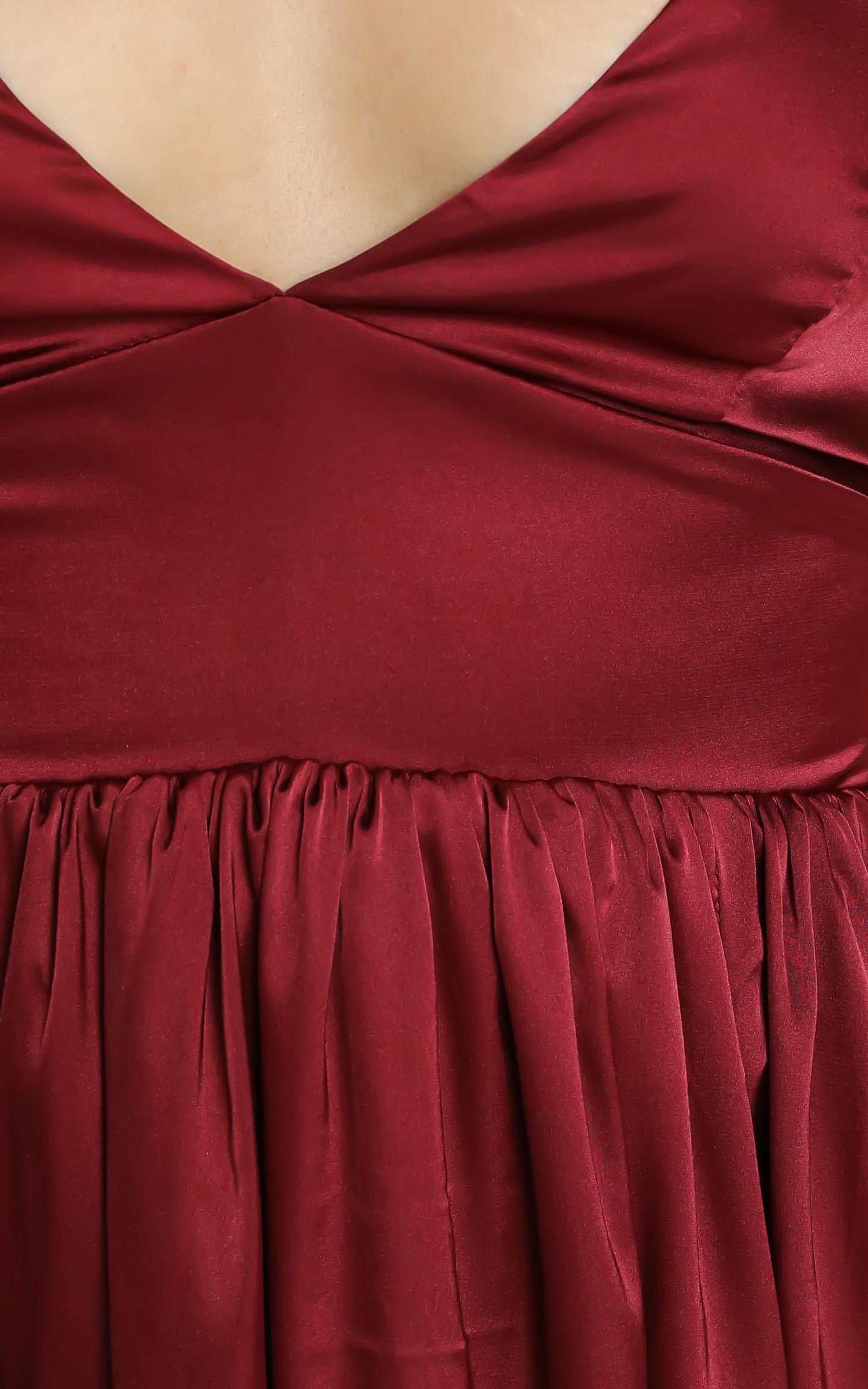 I Want The World To Know Dress in Wine