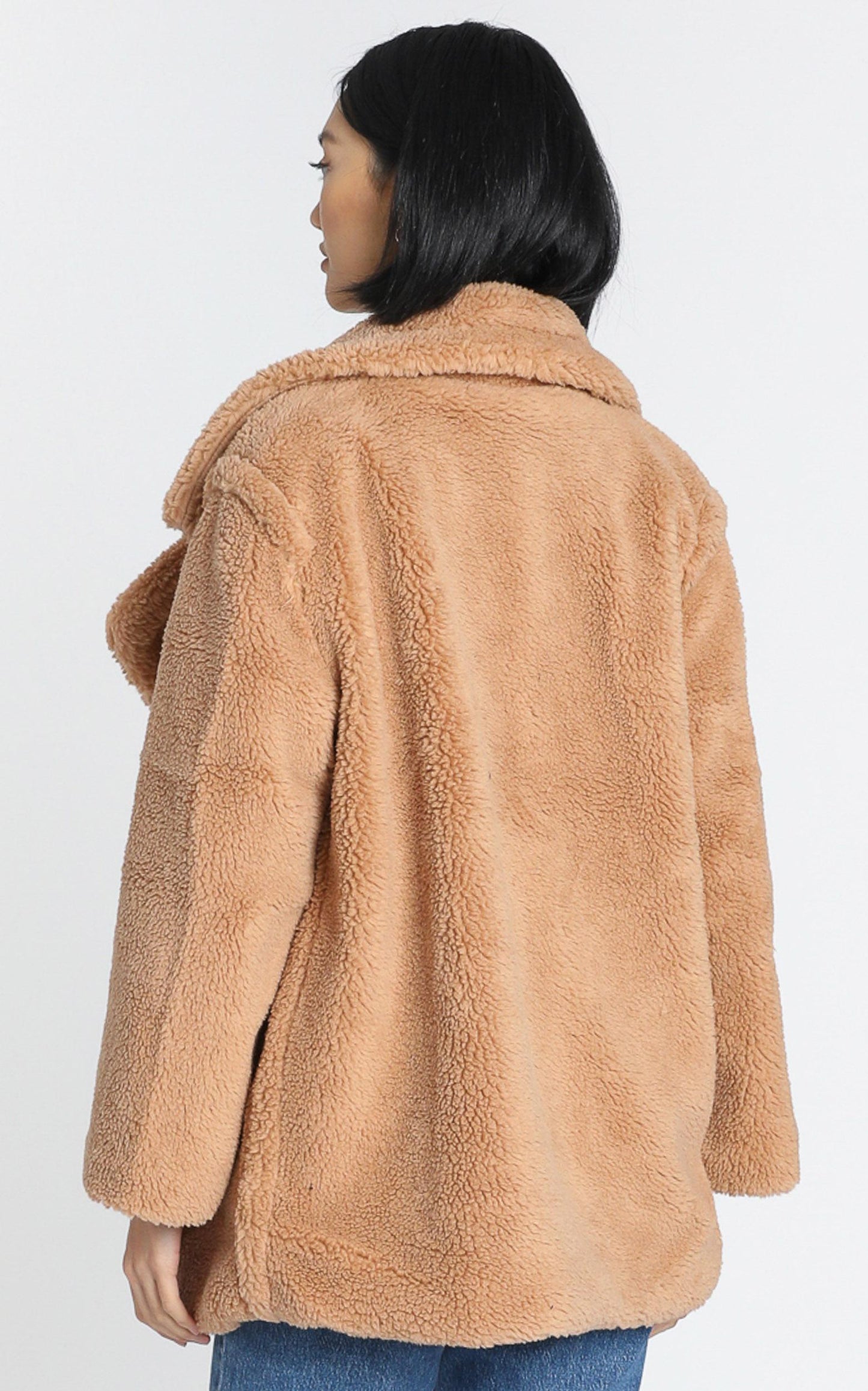 Aila Coat in Camel