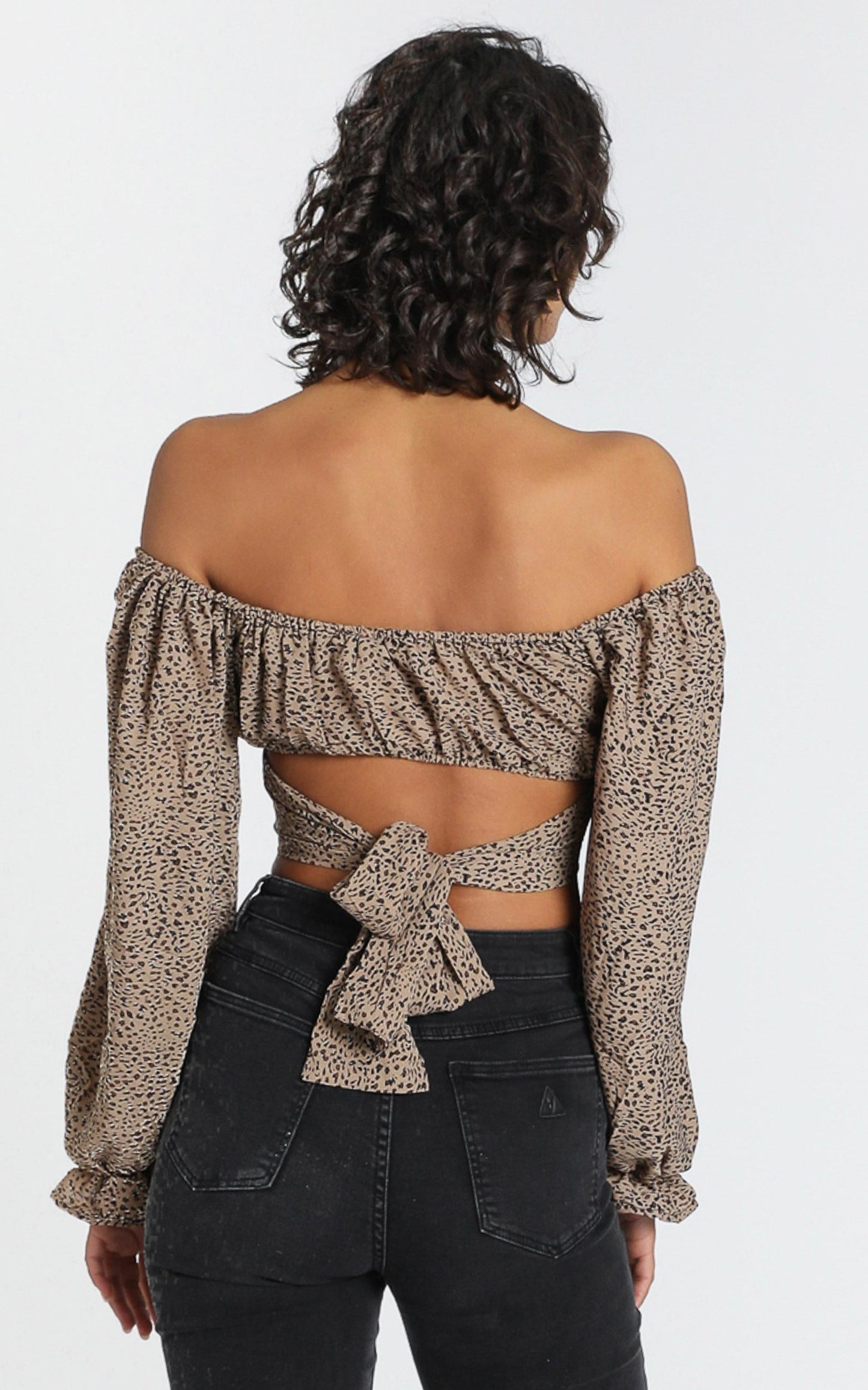 Jaimee Top in Leopard