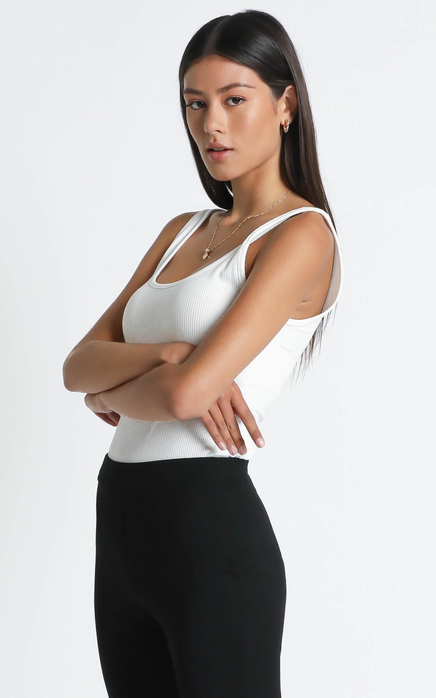 Jamarni Cami in White
