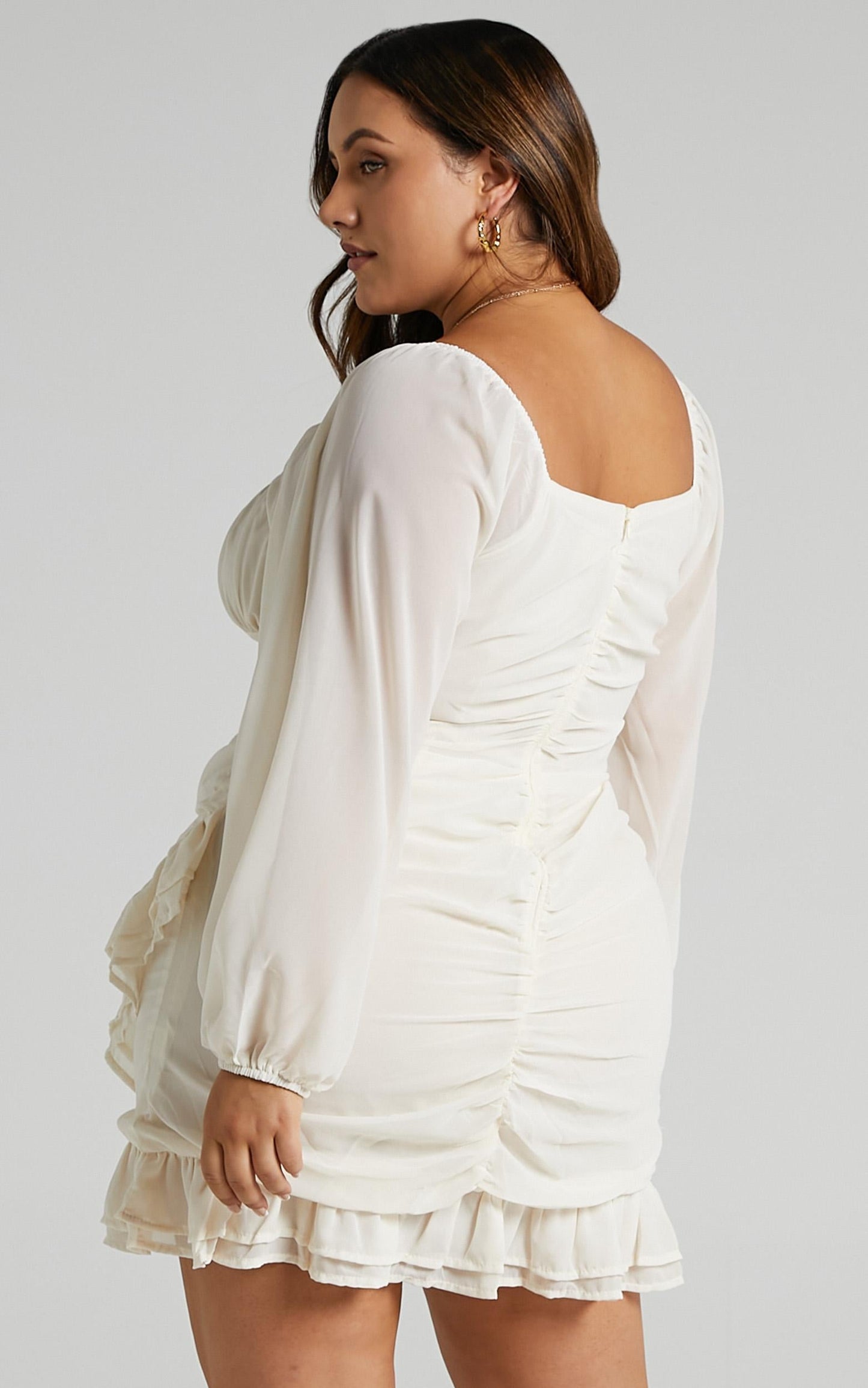 Jamesina Dress in Cream