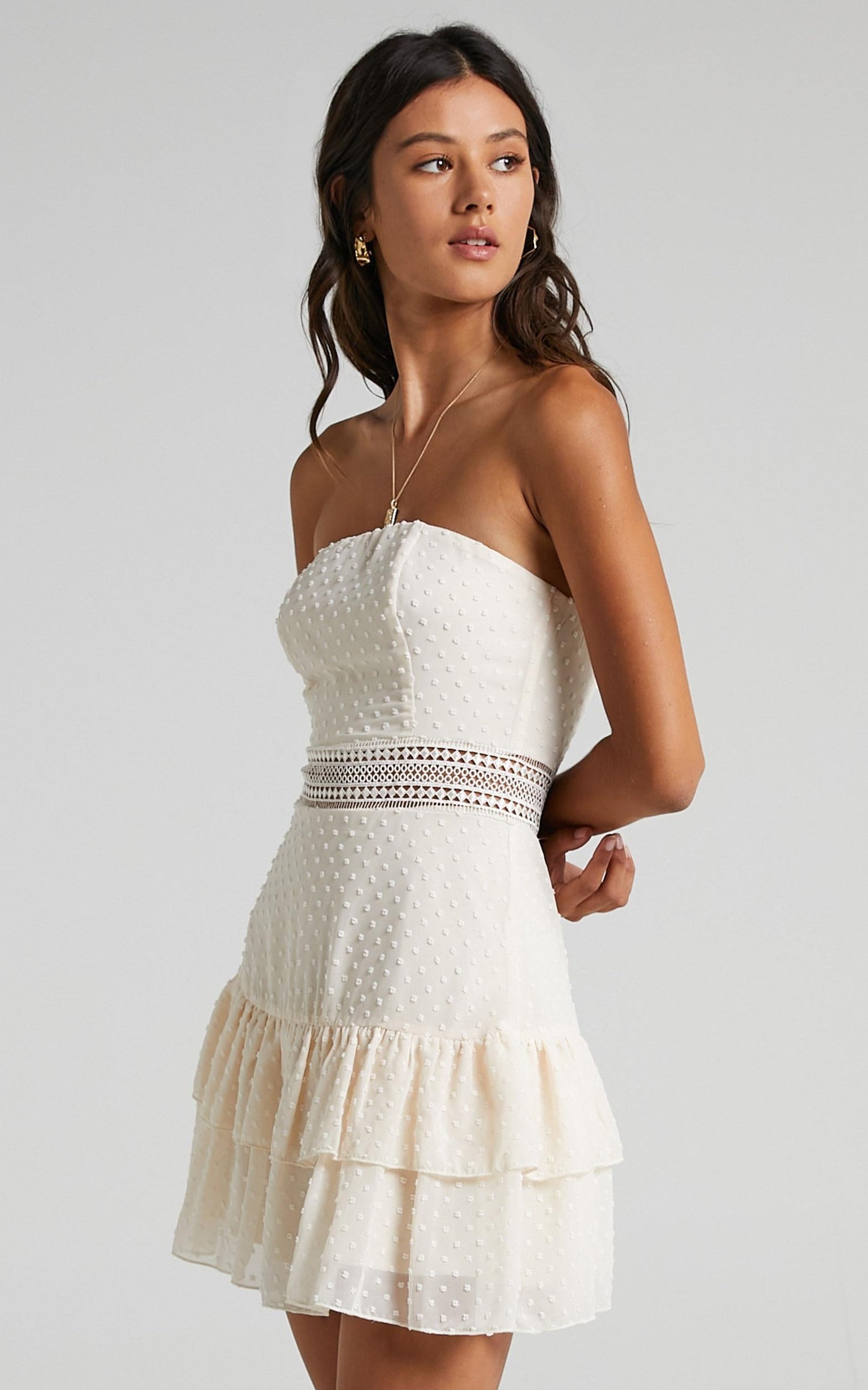 Janelle Dress in Cream