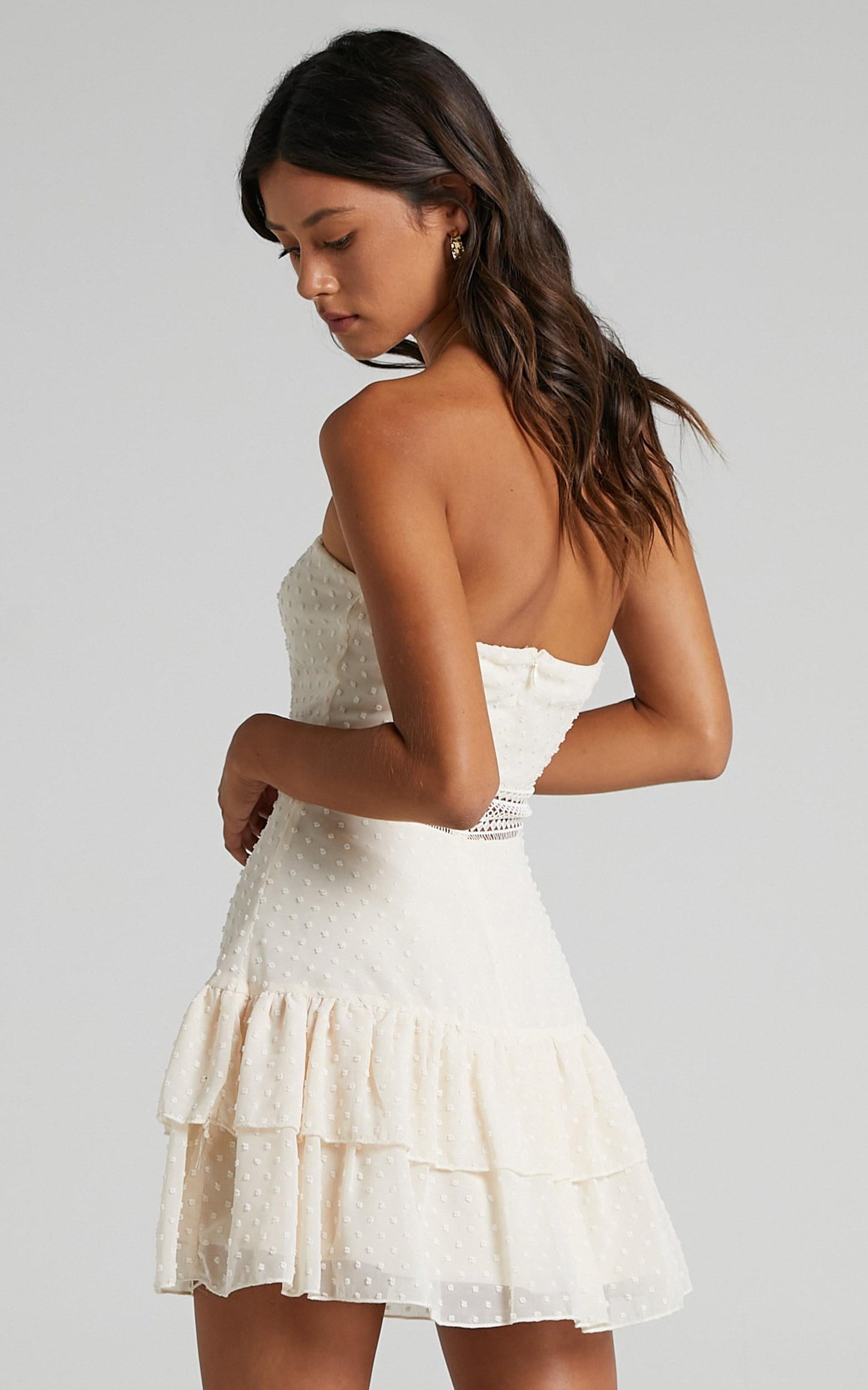 Janelle Dress in Cream