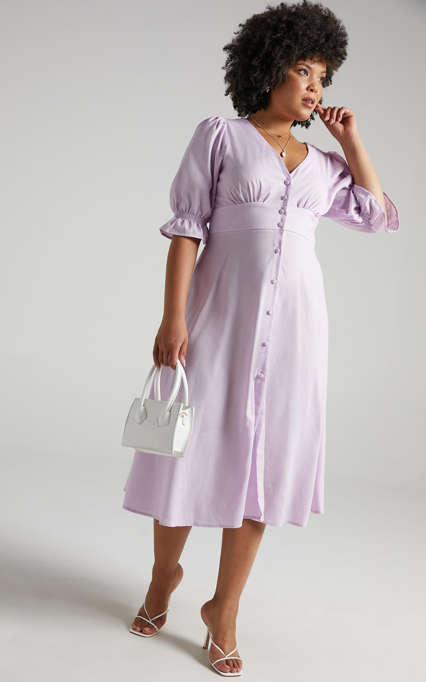 Jaycee Dress in Lilac