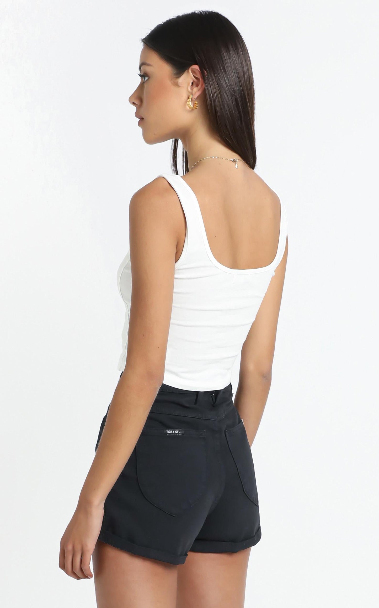 Jayde Top in White