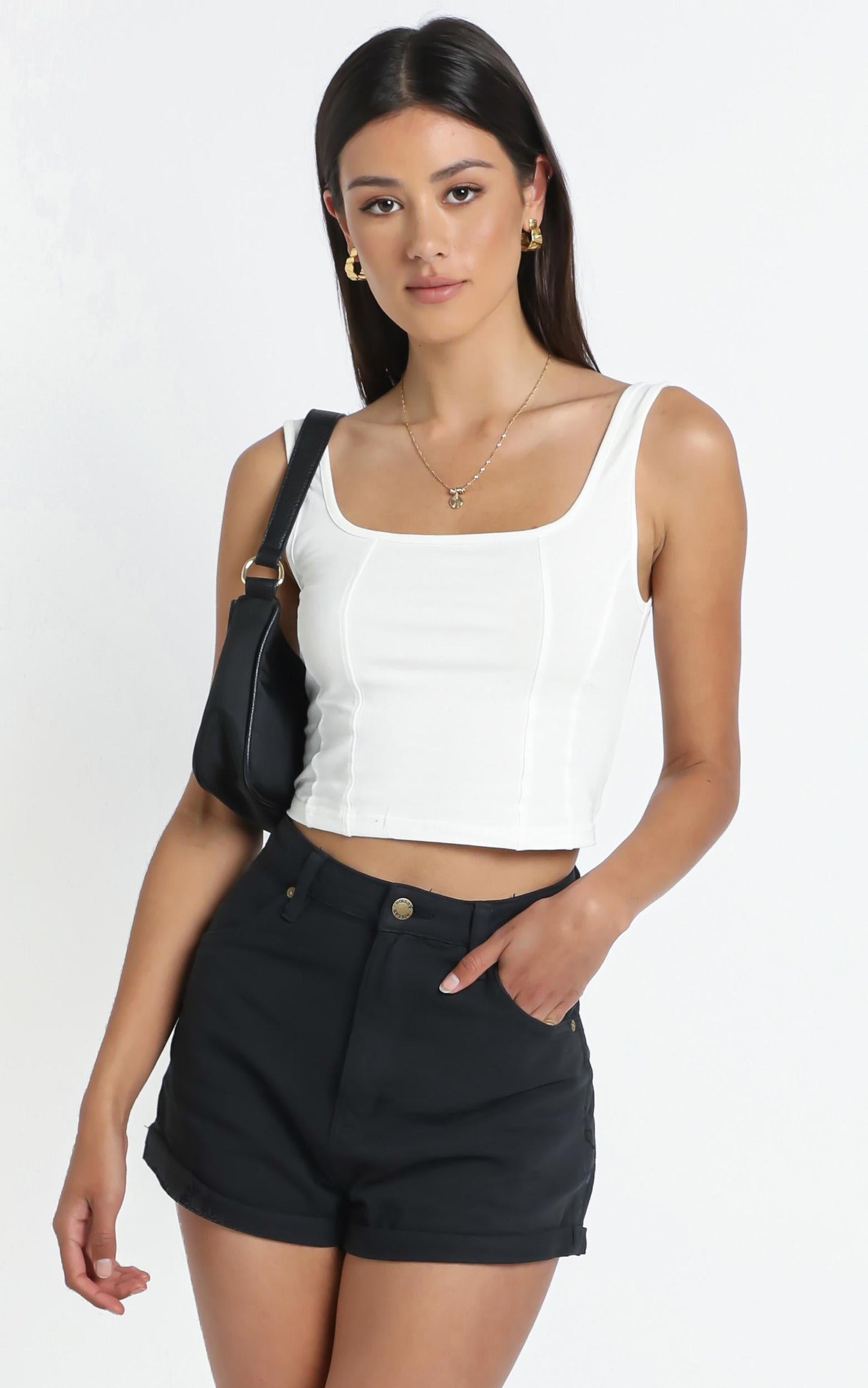 Jayde Top in White