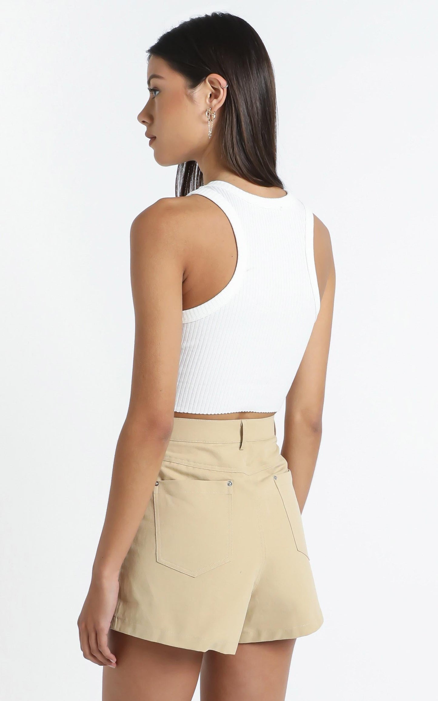 Jayla Shorts in Beige