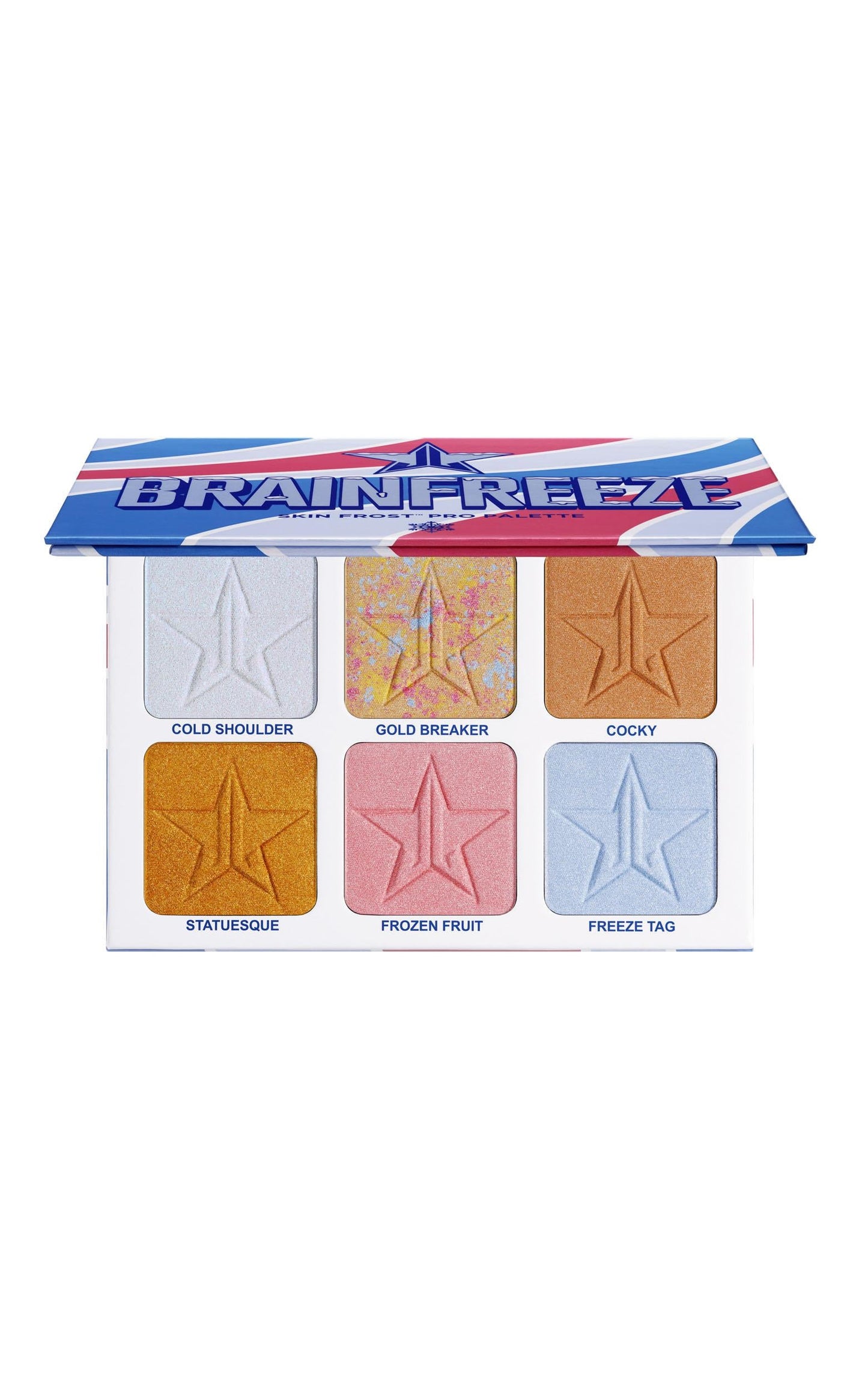 Jeffree Star Cosmetics - Skin Frost Pro Palette in Brain Freeze