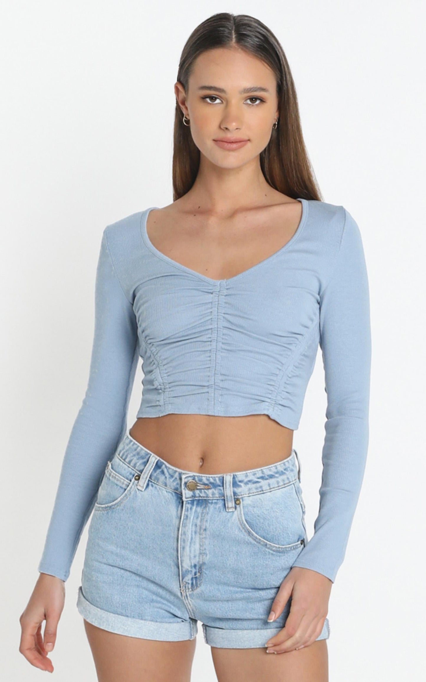 Jericho Top in Baby Blue