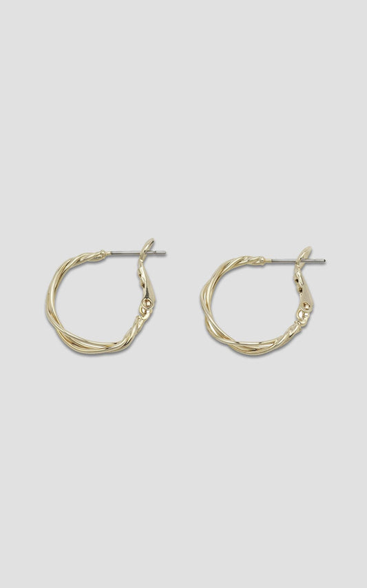 Jolie & Deen - Iris Hoop Earrings in Gold