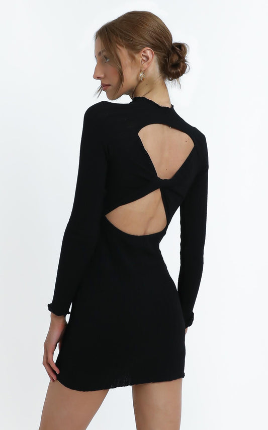 Jonah Dress in Black