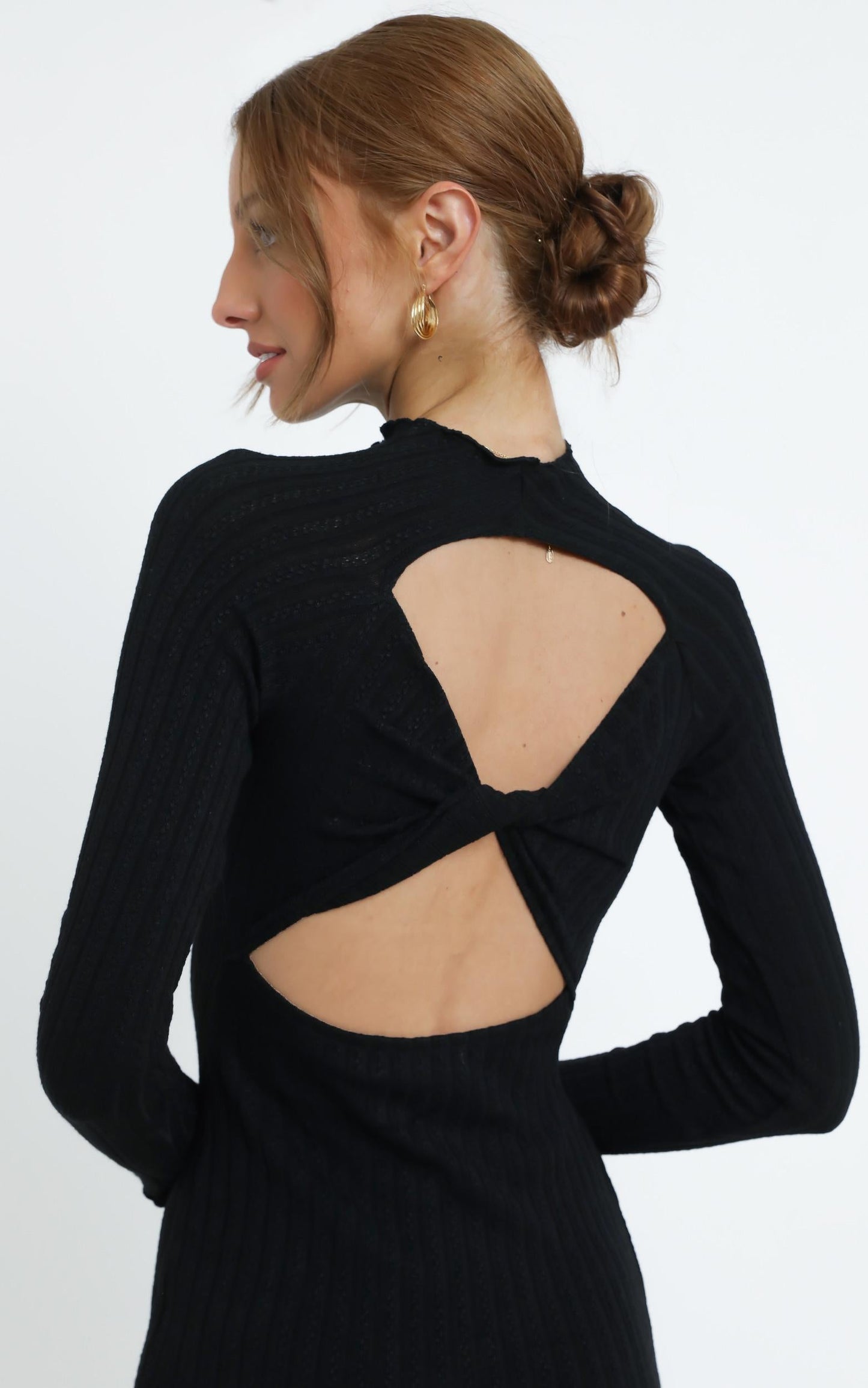 Jonah Dress in Black