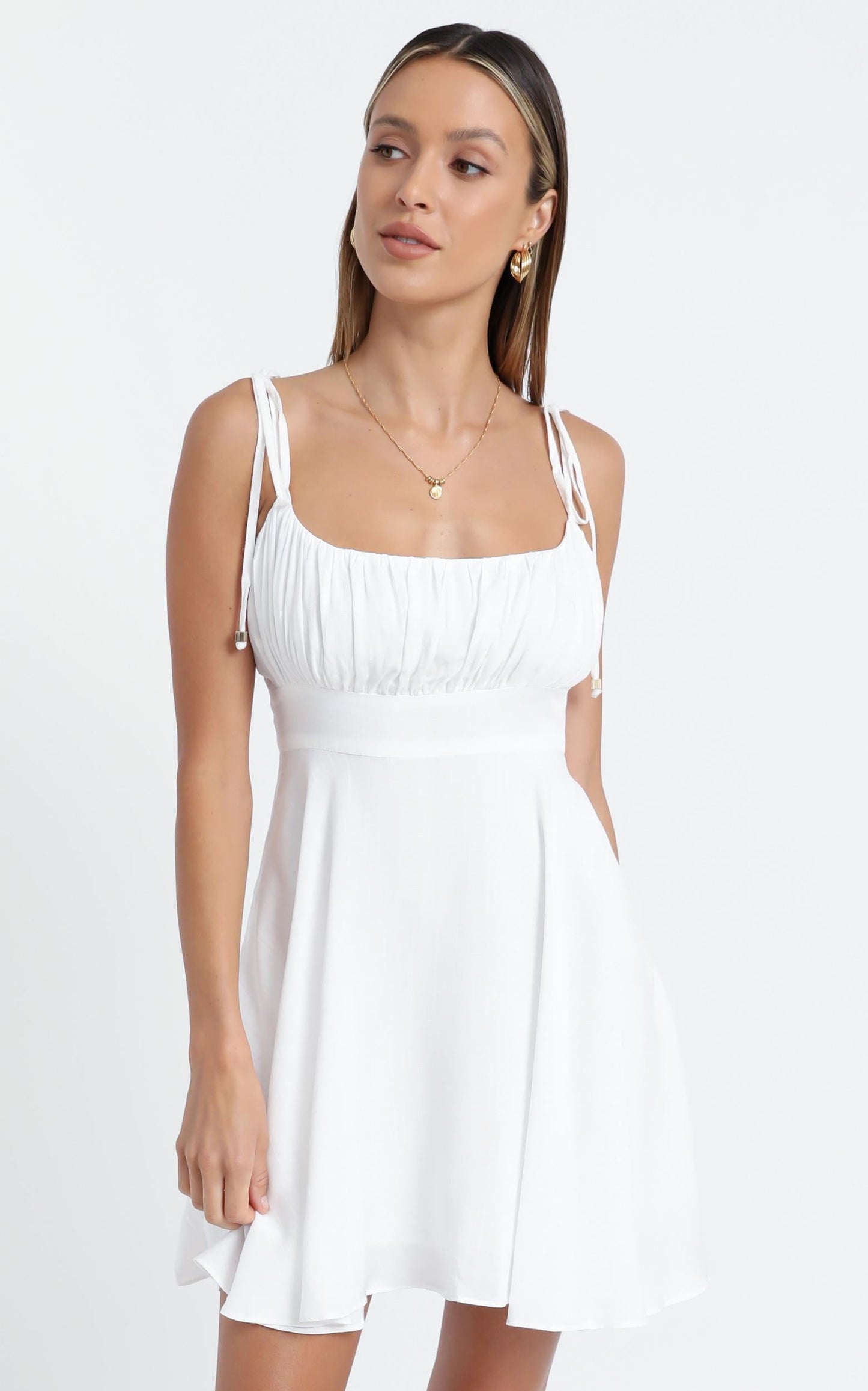 Jordan Dress in White