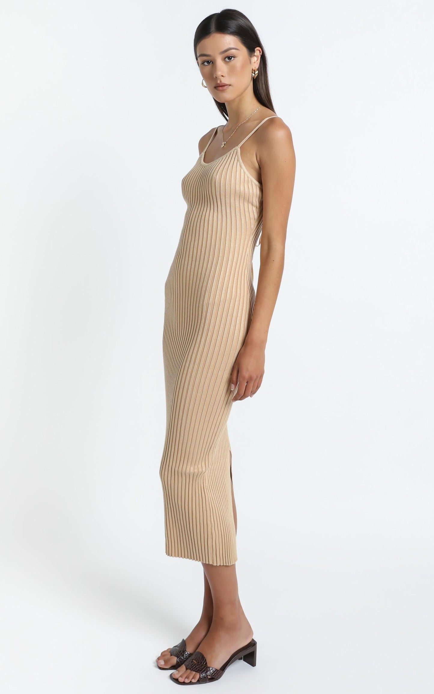 Jovie Dress in Beige