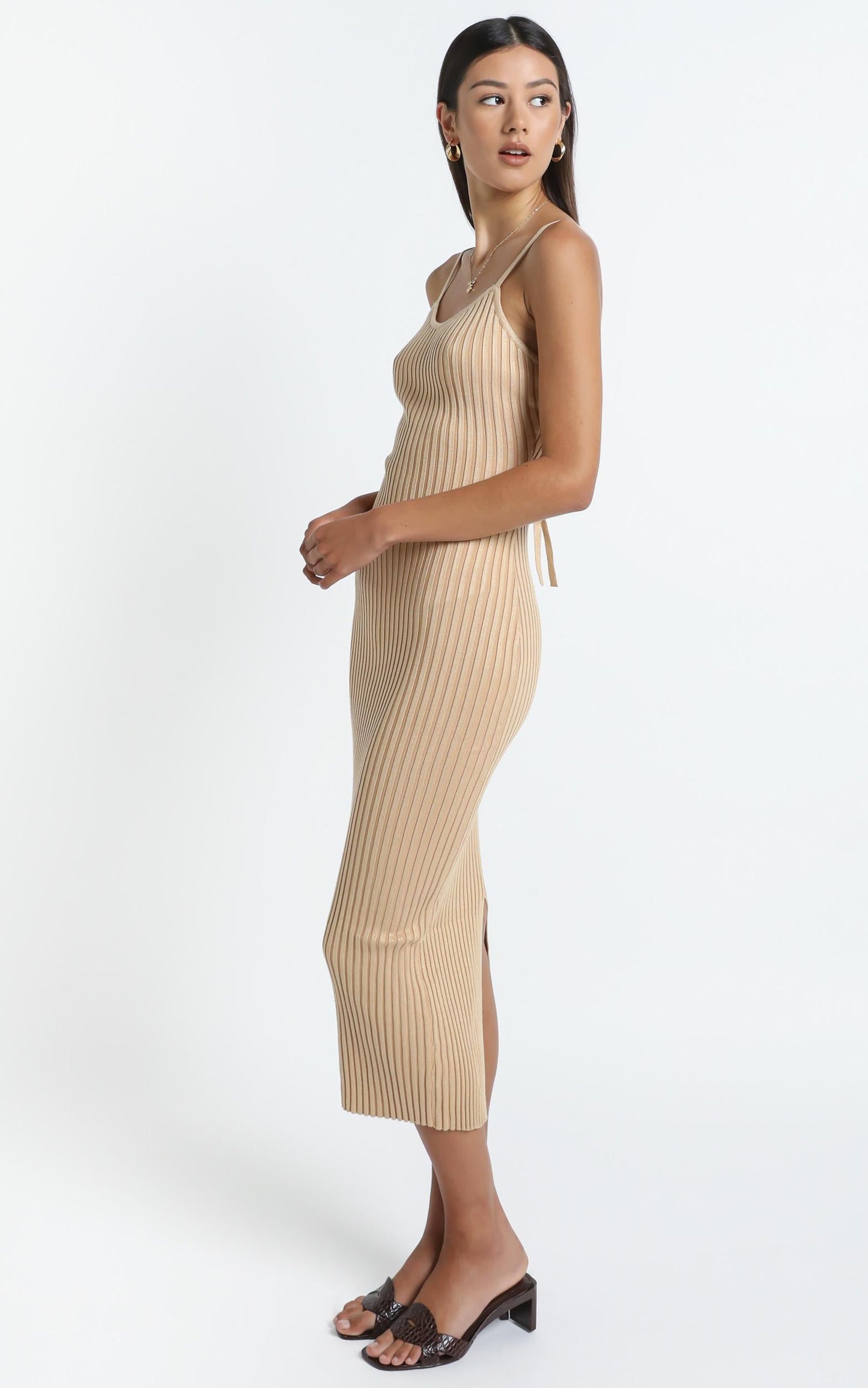 Jovie Dress in Beige