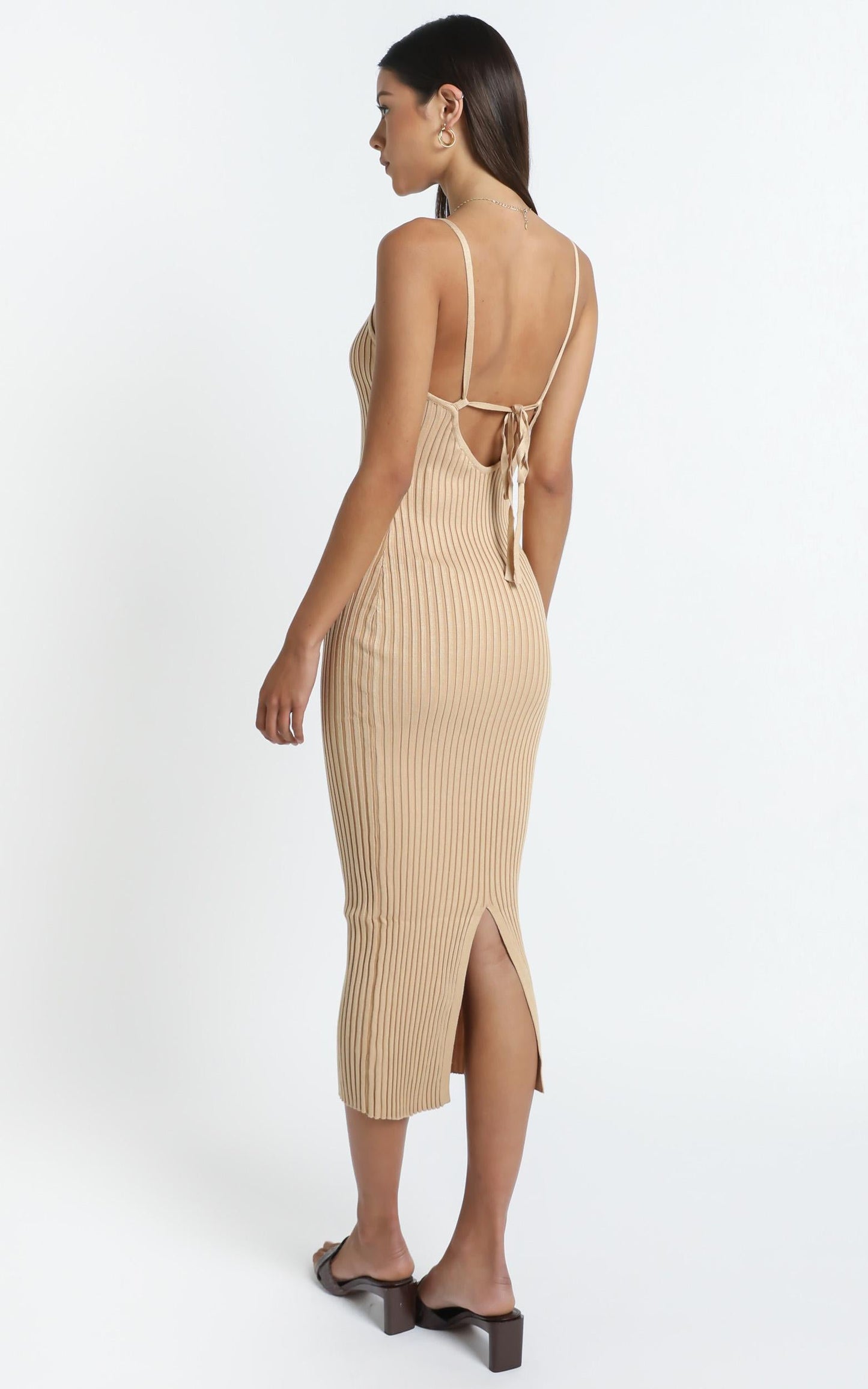 Jovie Dress in Beige