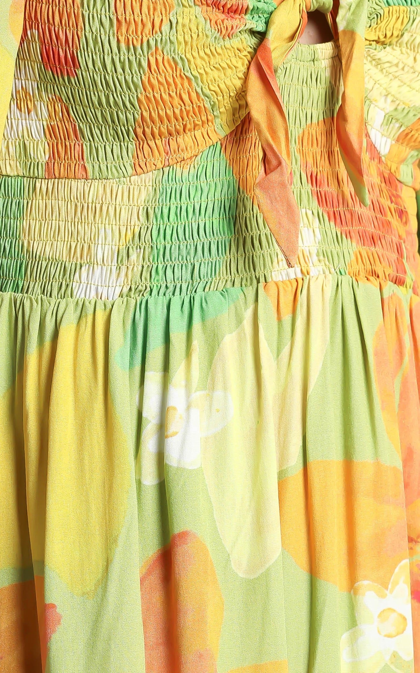 Juan Dress in Tropical Floral